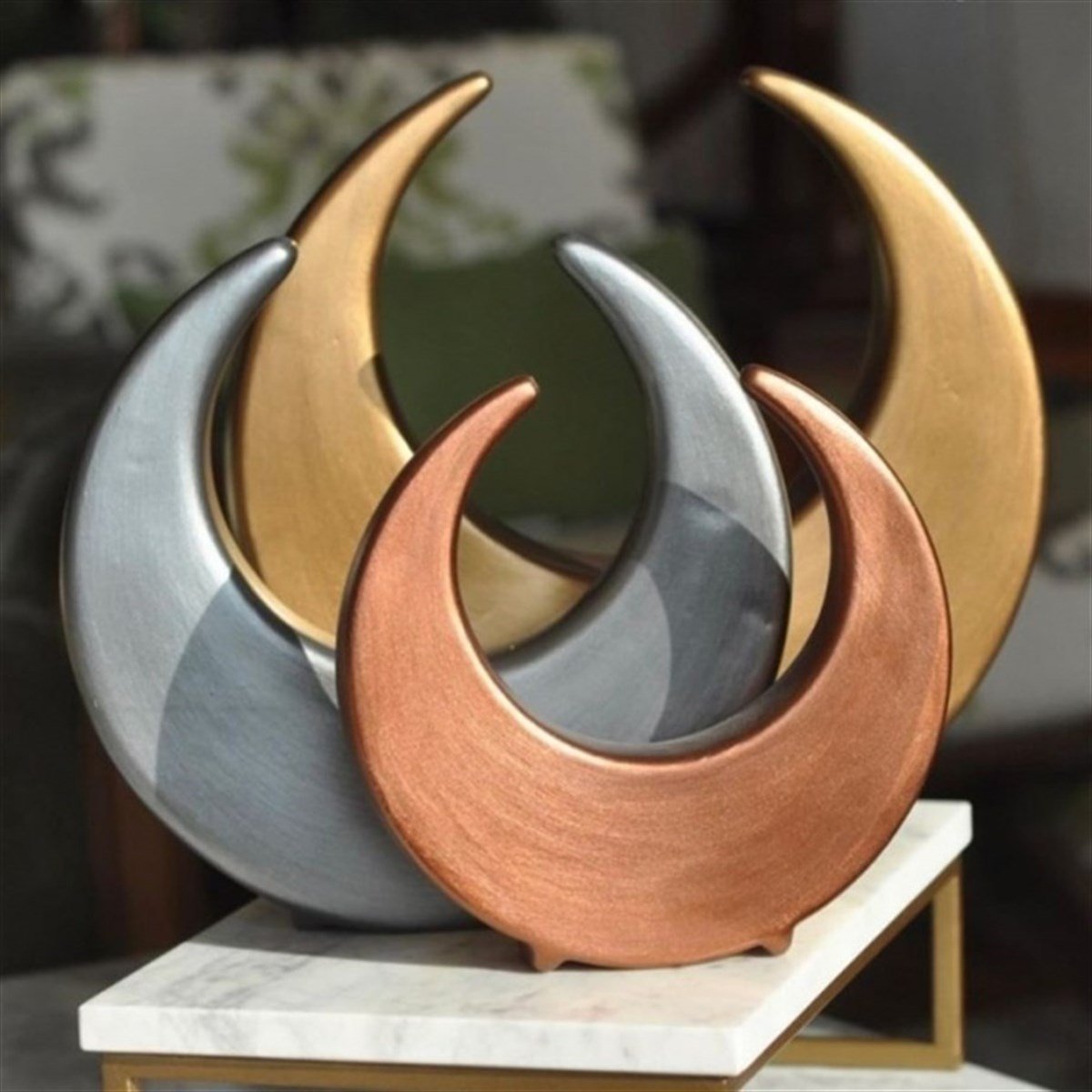 قطعة سيراميك عالمية ثلاثية مزخرفة