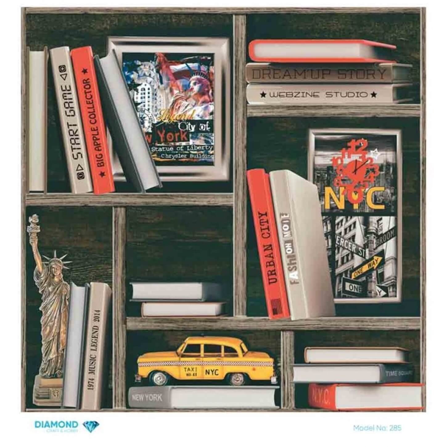 Алмазная рисовая бумага для декупажа 285