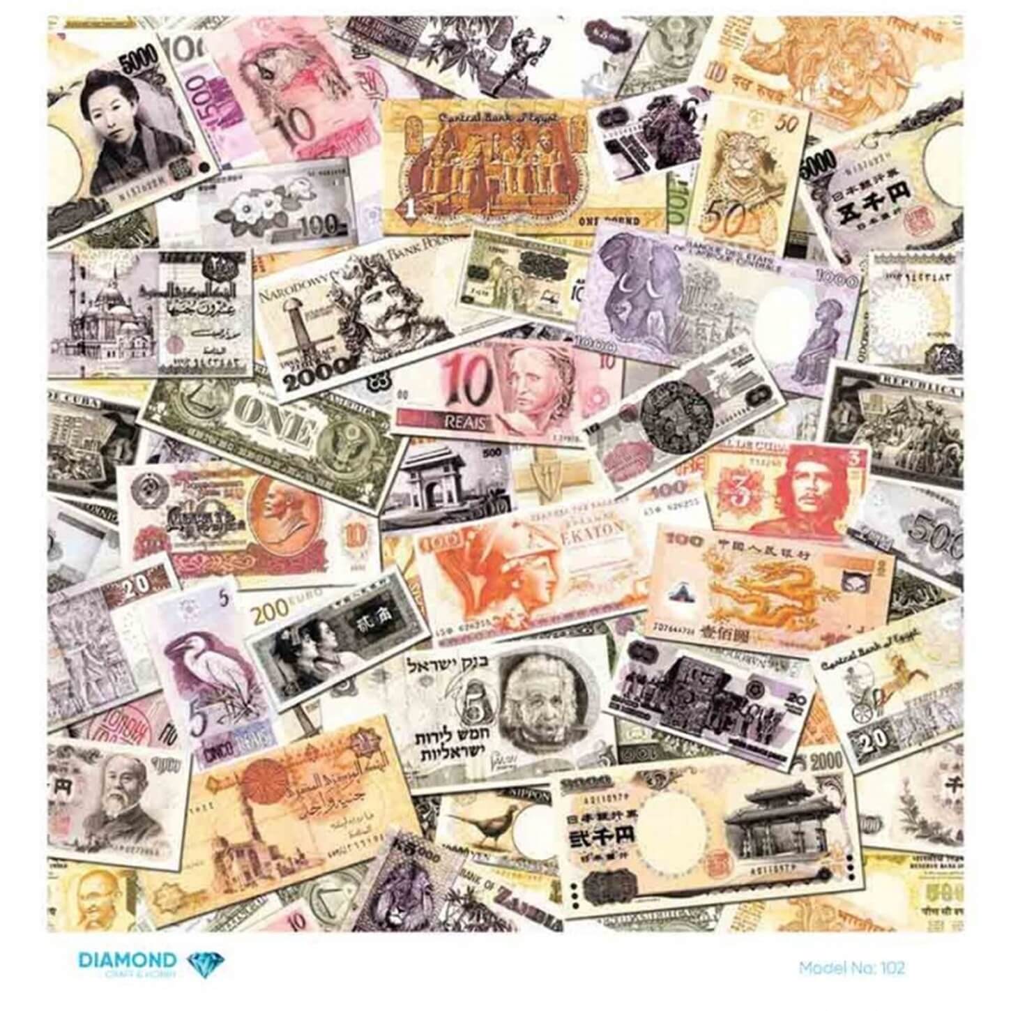 ديكوباج ورق الأرز الماسي 102