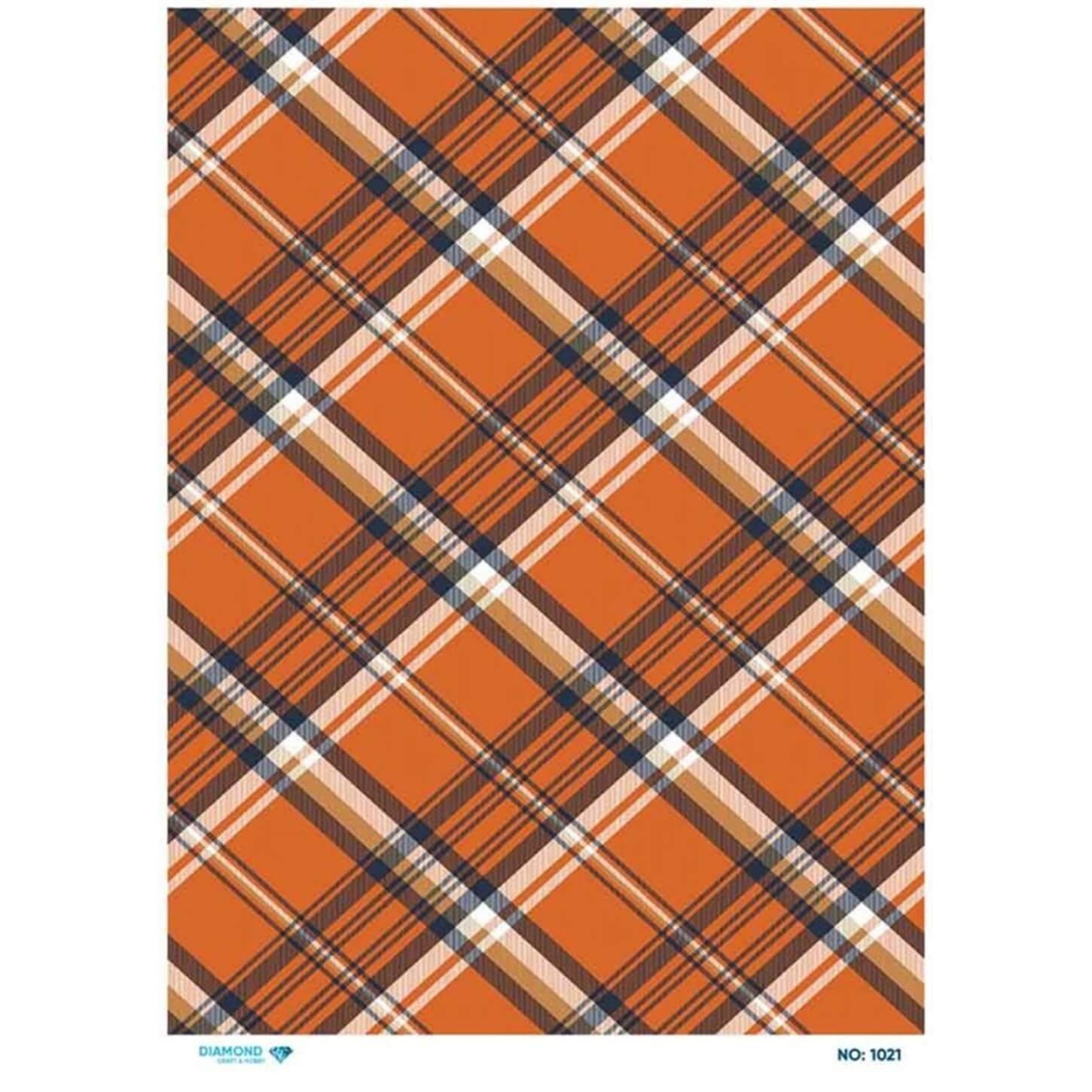 Алмазная рисовая бумага для декупажа 1021