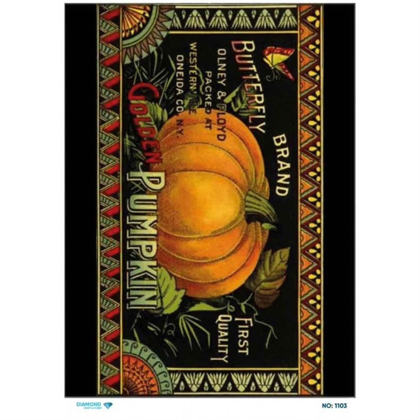 Алмазная рисовая бумага для декупажа 1103