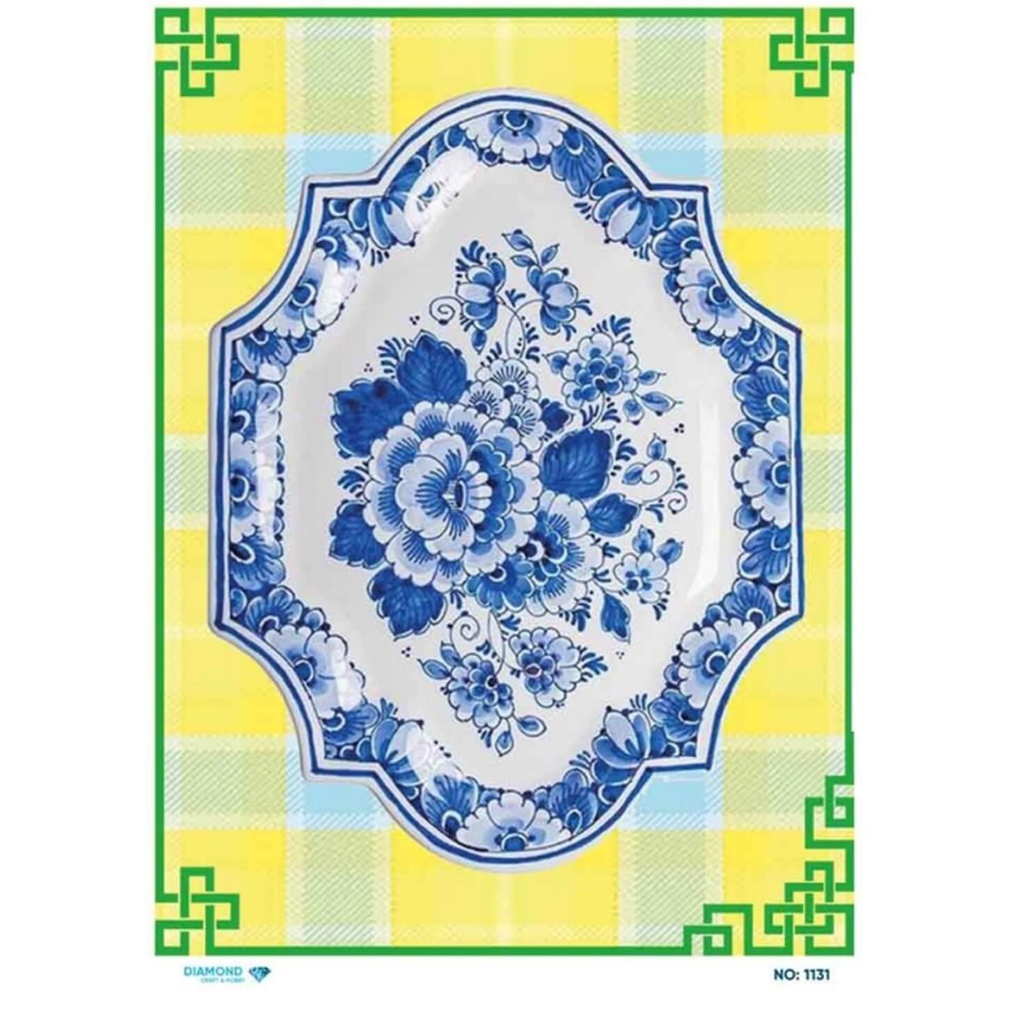 Алмазная рисовая бумага для декупажа 1131