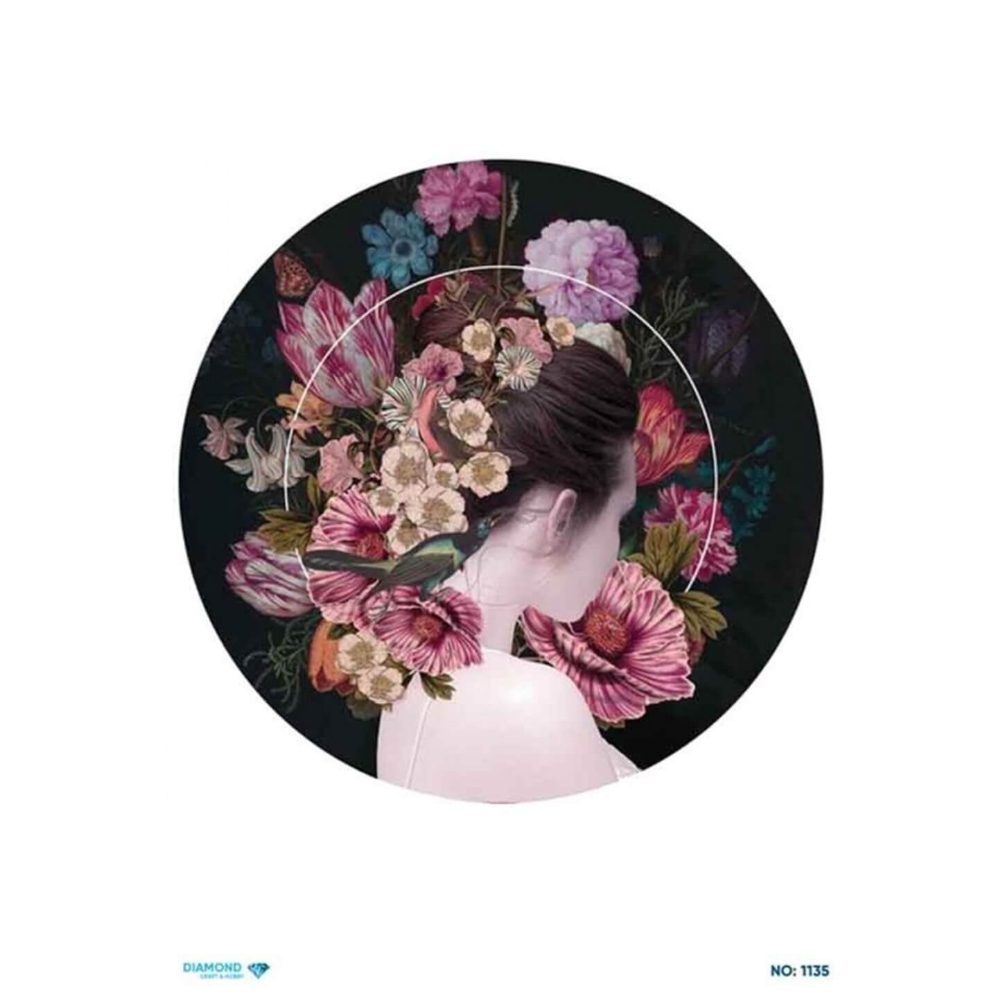 Алмазная рисовая бумага для декупажа 1135