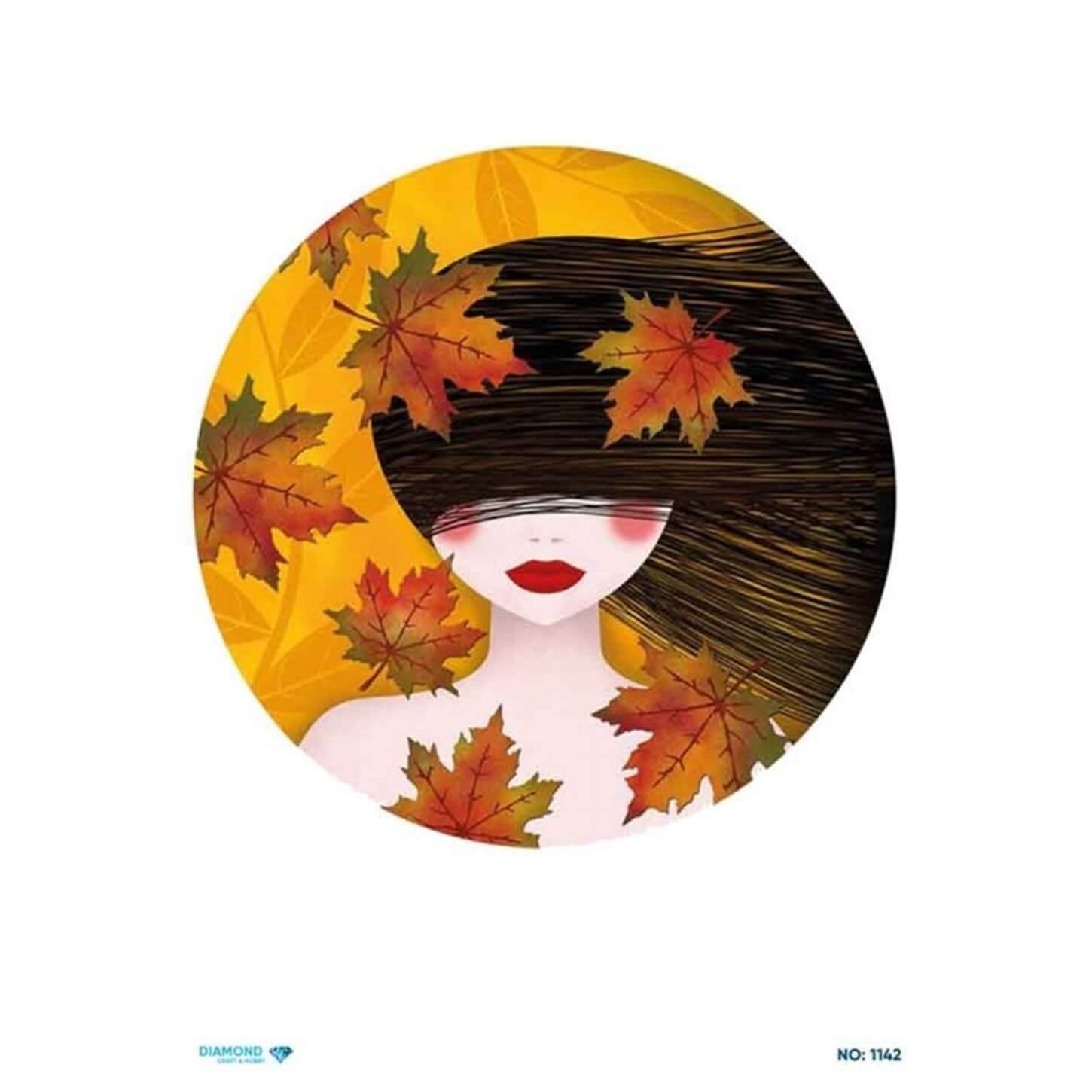 Алмазная рисовая бумага для декупажа 1142