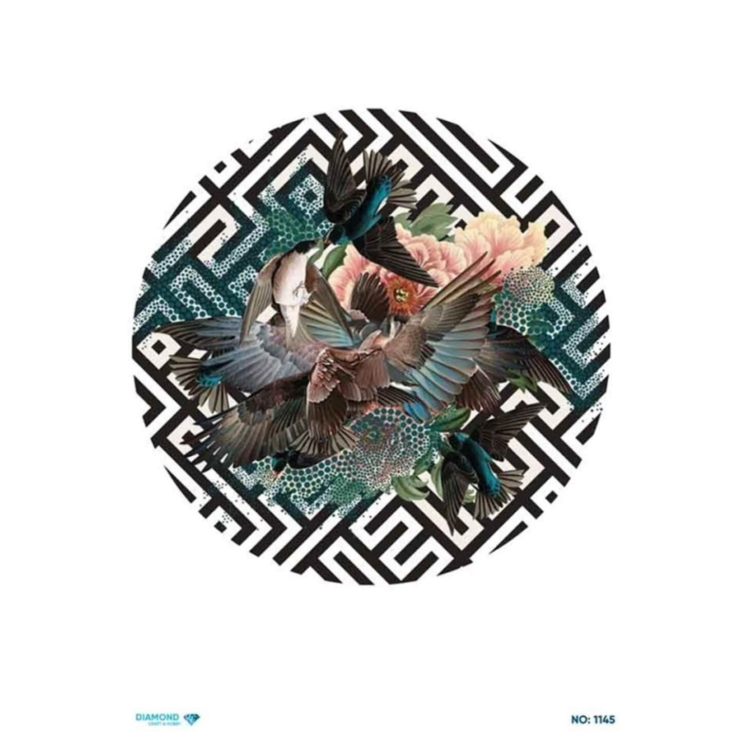 Алмазная рисовая бумага для декупажа 1145