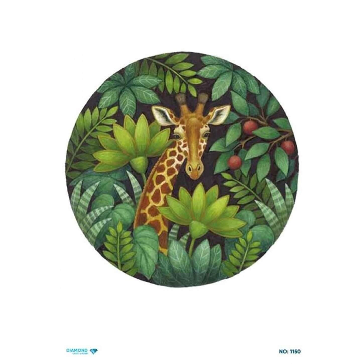 Алмазная рисовая бумага для декупажа 1150