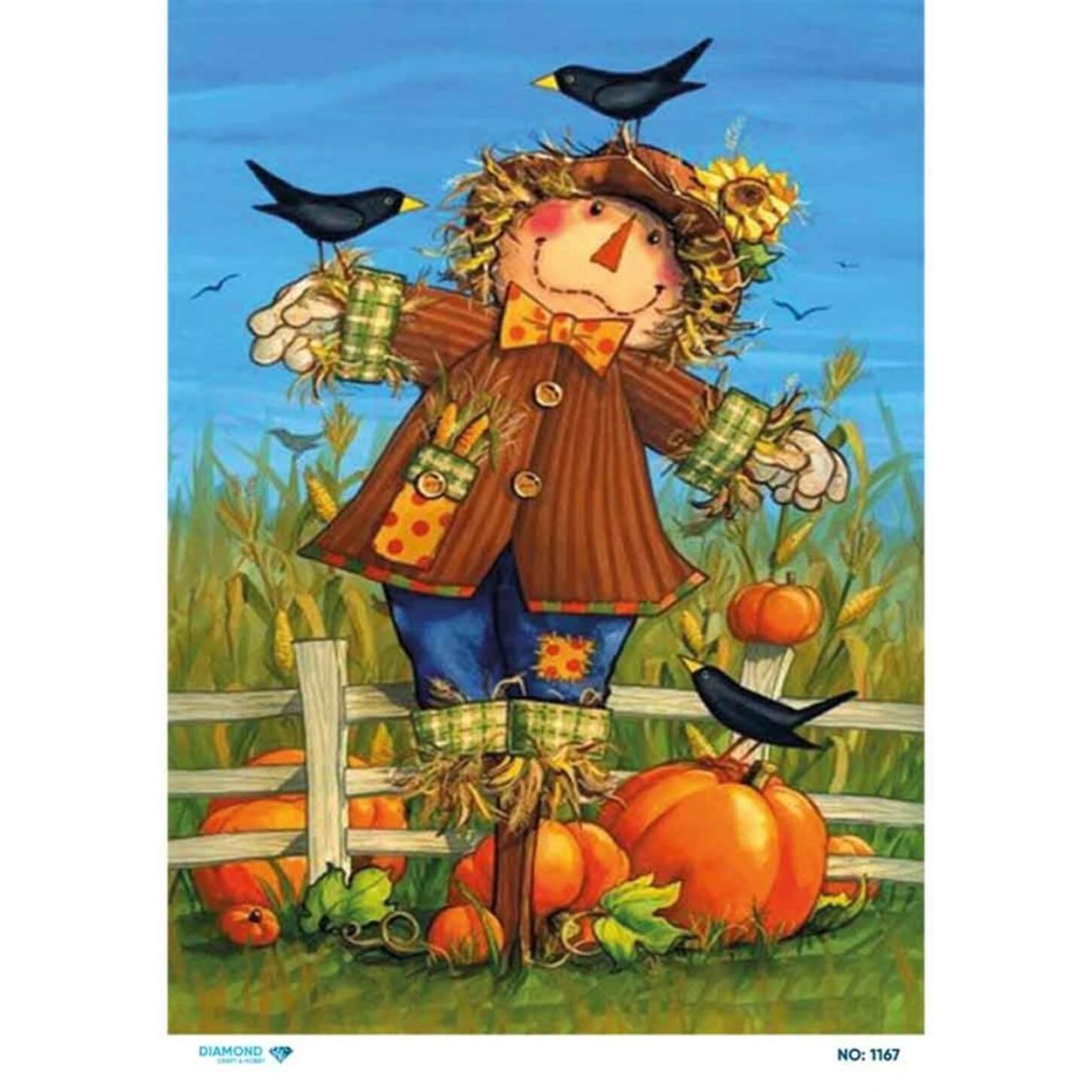 Алмазная рисовая бумага для декупажа 1167