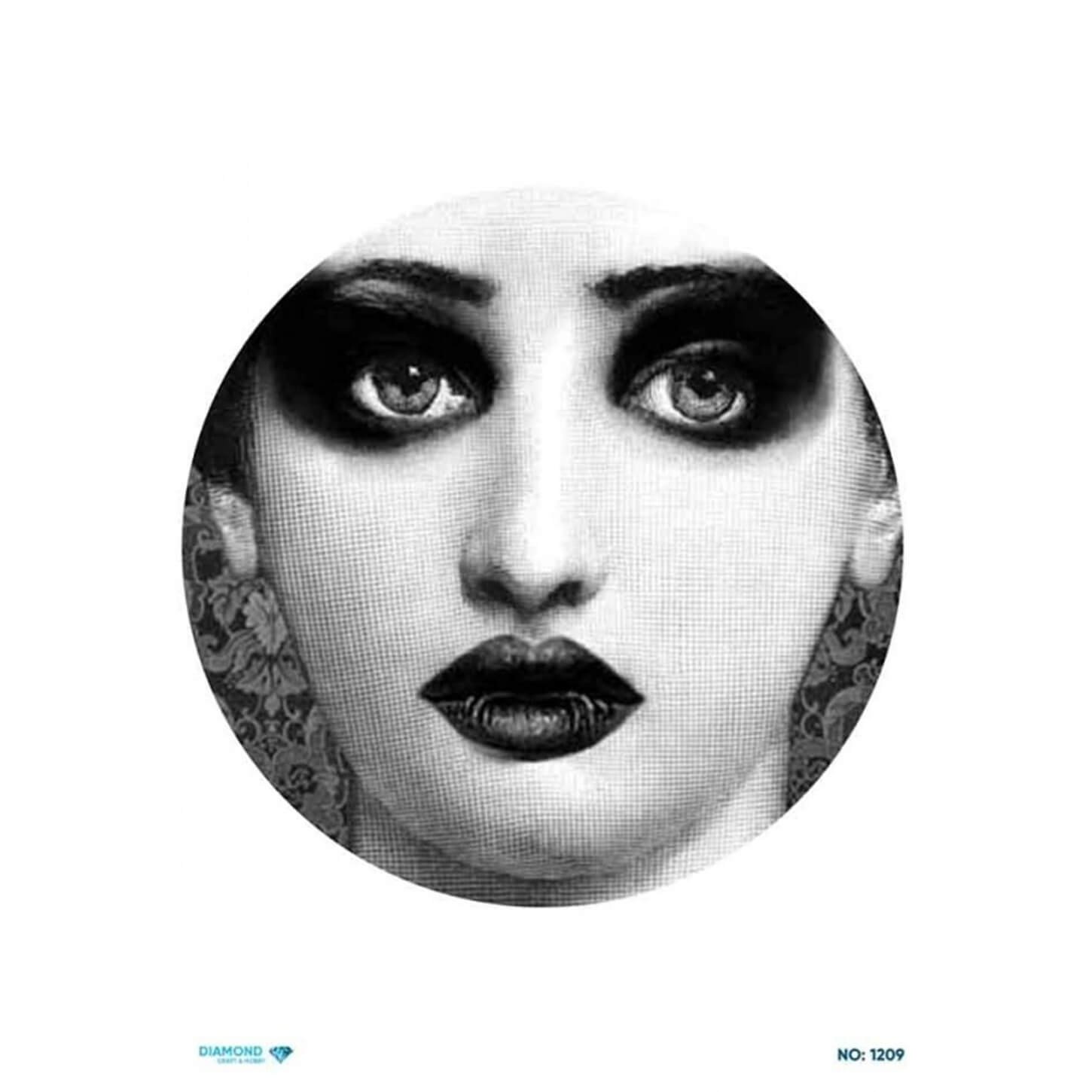 ديكوباج ورق الأرز الماسي 1209