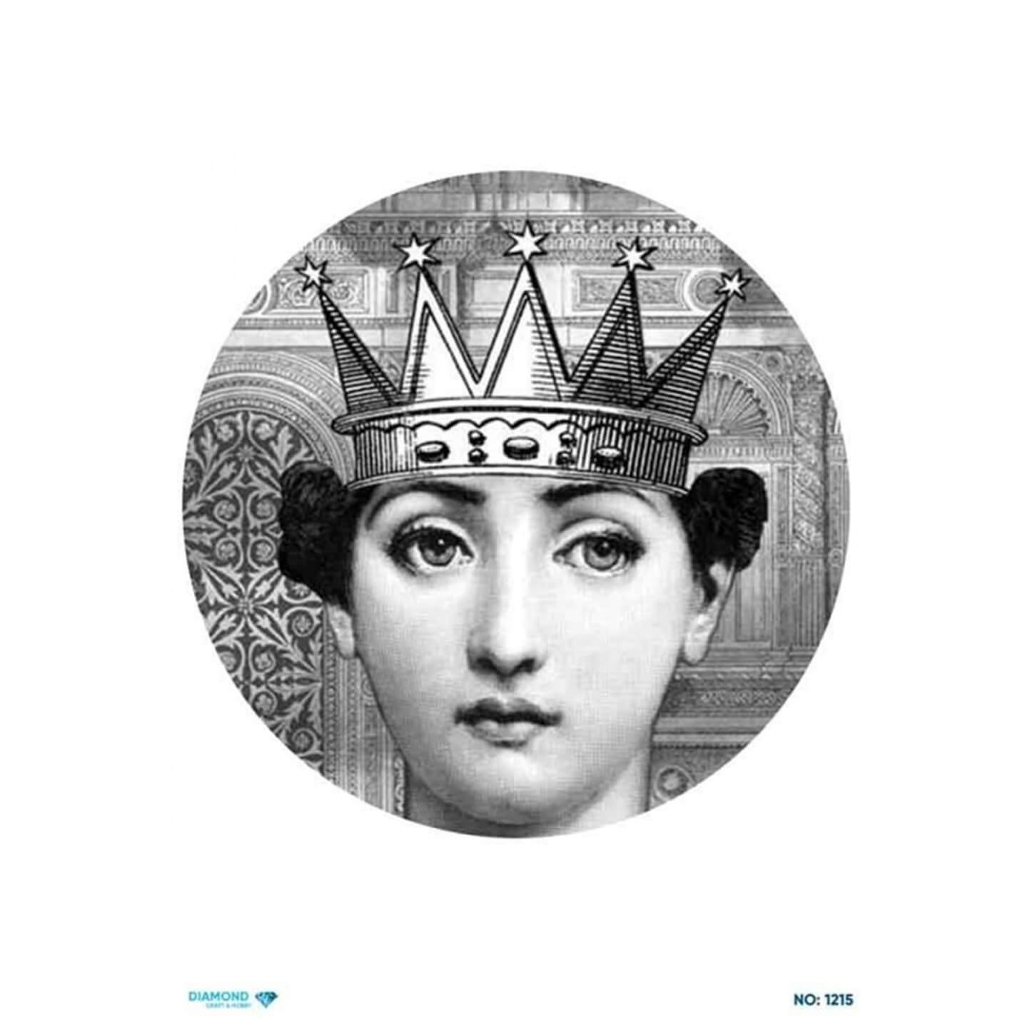 Алмазная рисовая бумага для декупажа 1215