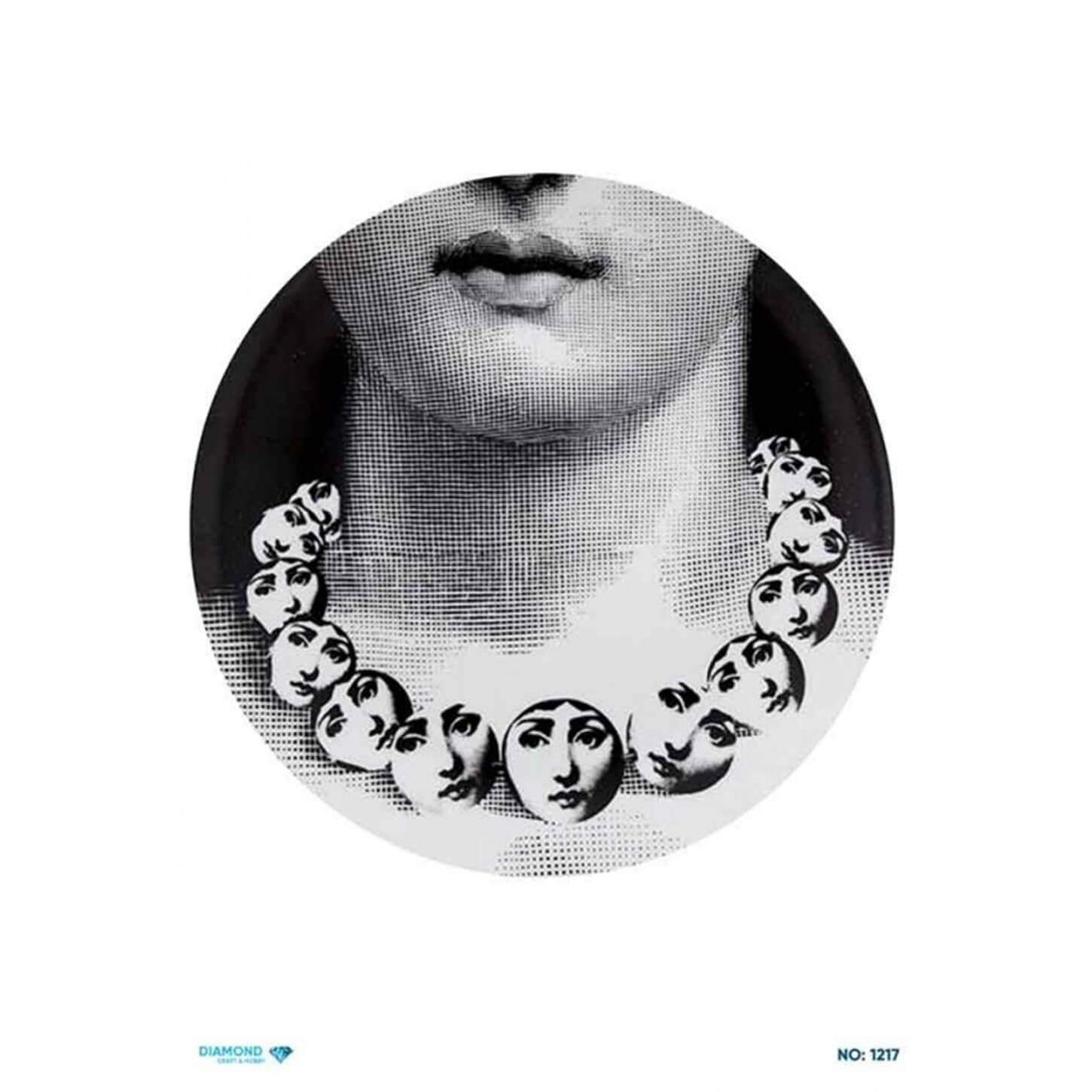 Алмазная рисовая бумага для декупажа 1217