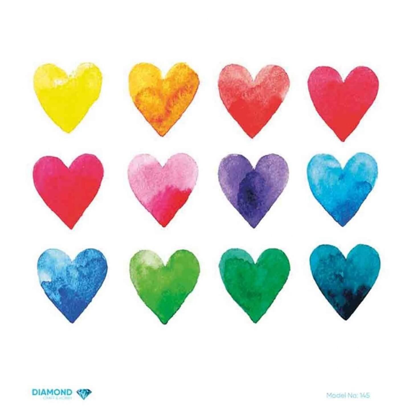 Декупаж рисовой бумагой ромбовидной формы 145