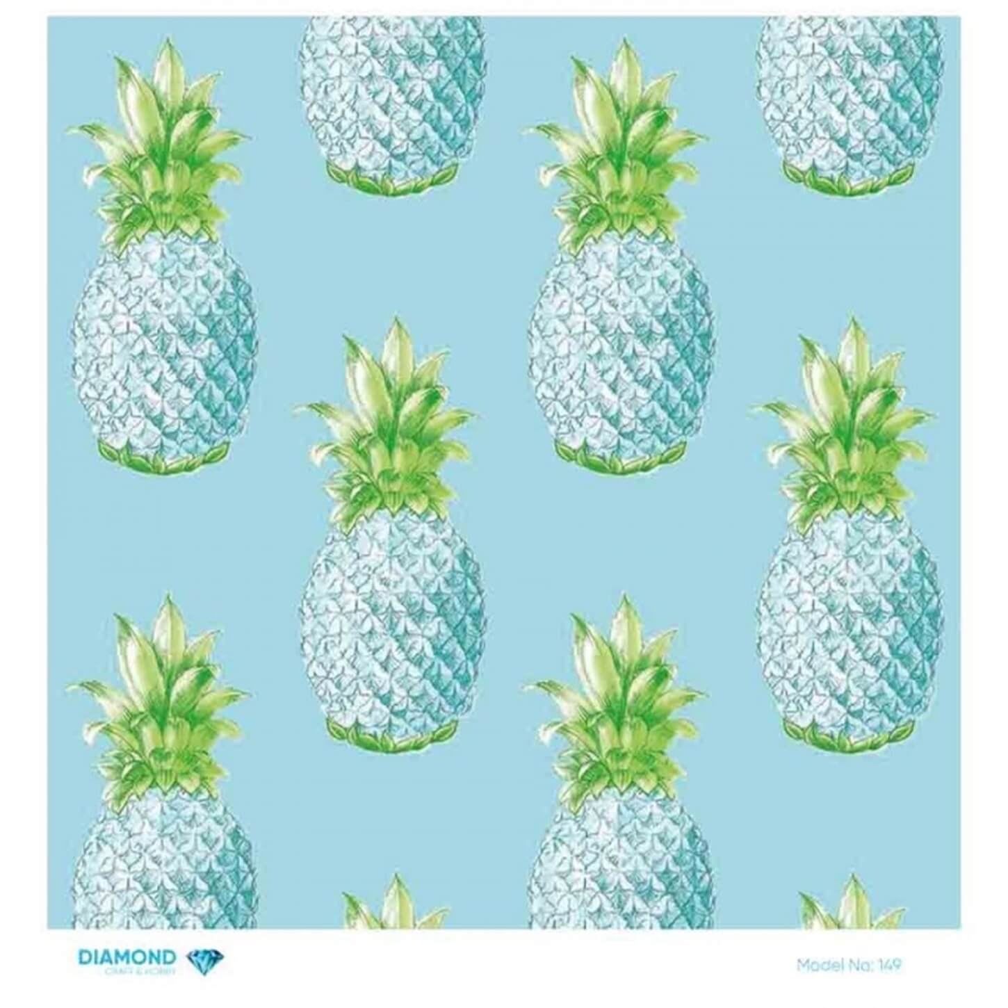 ديكوباج ورق الأرز الماسي 149