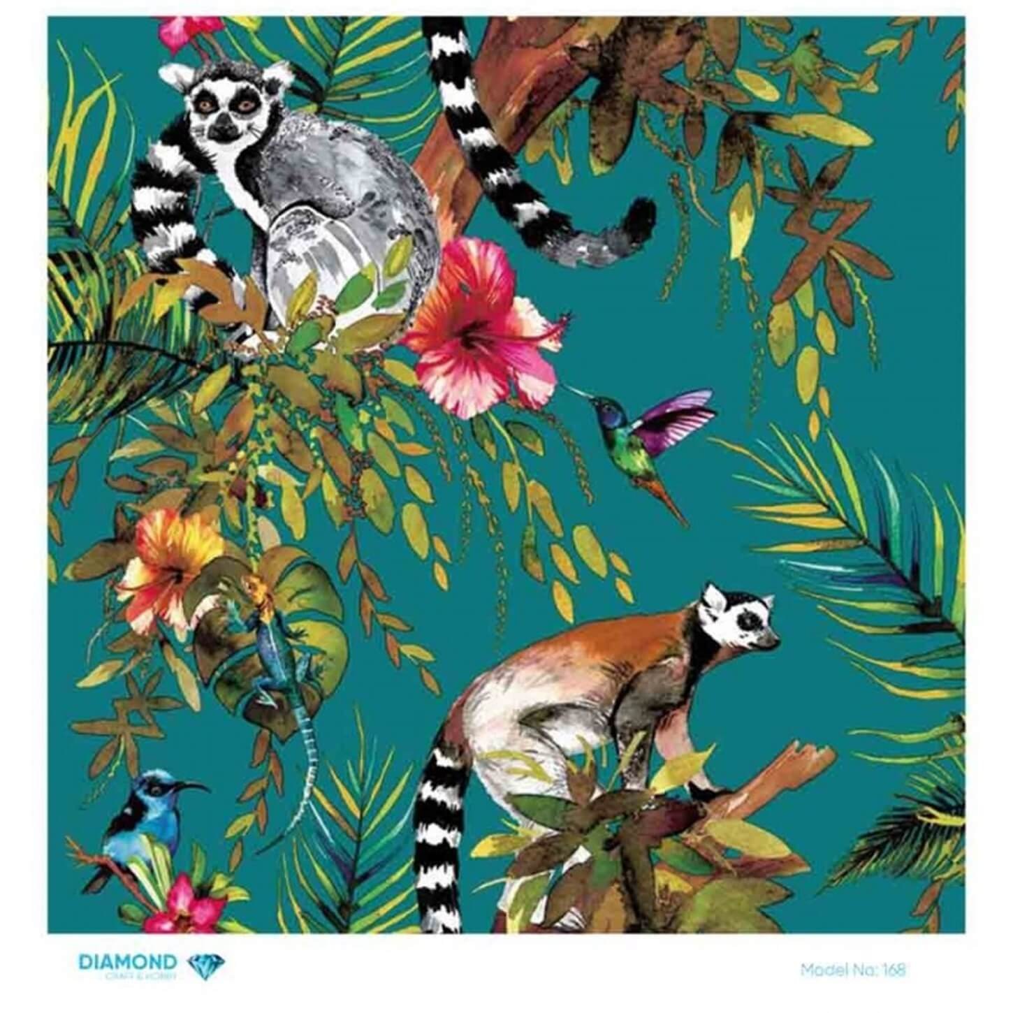 Декупаж рисовой бумагой с ромбами 168