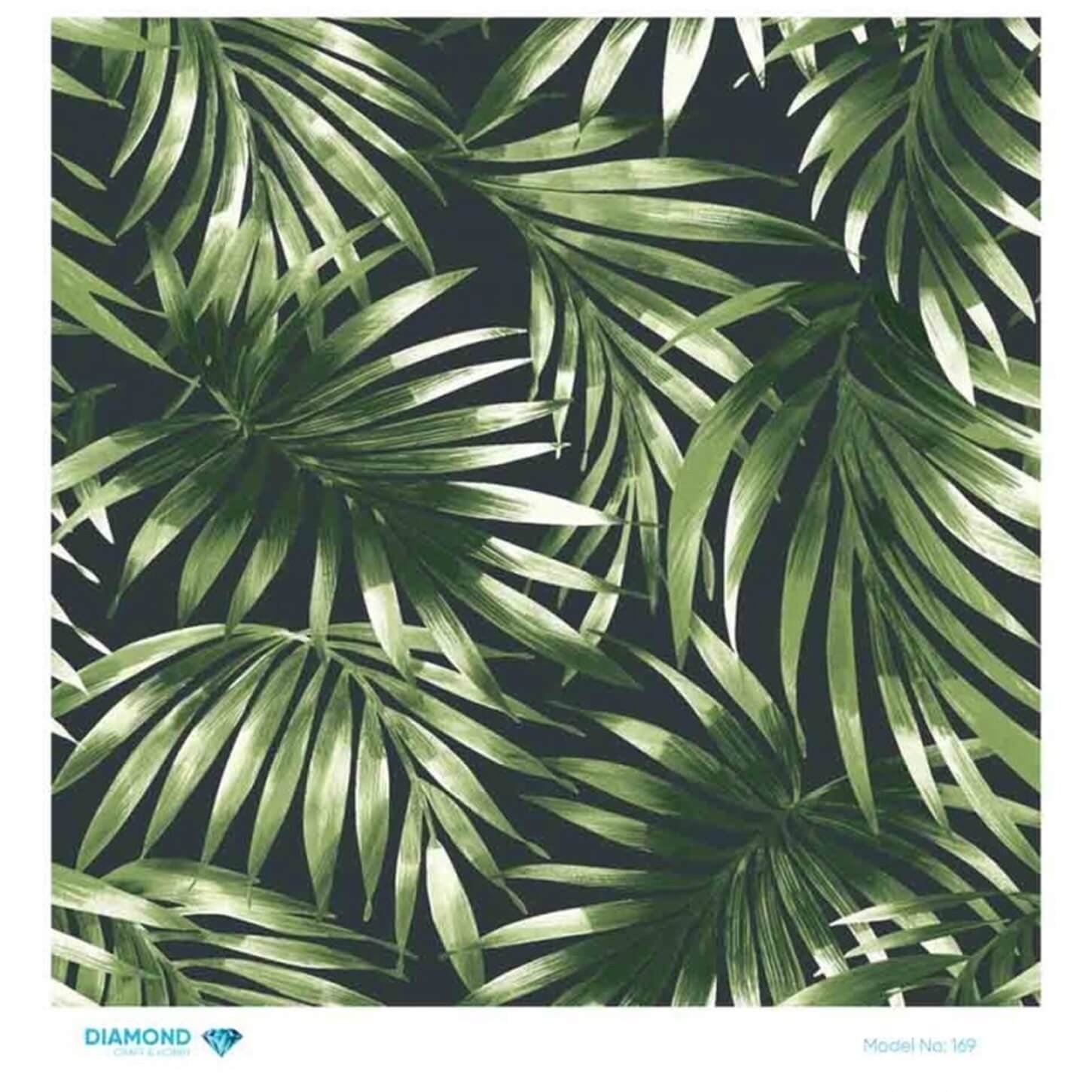 Декупаж рисовой бумагой с ромбиками 169