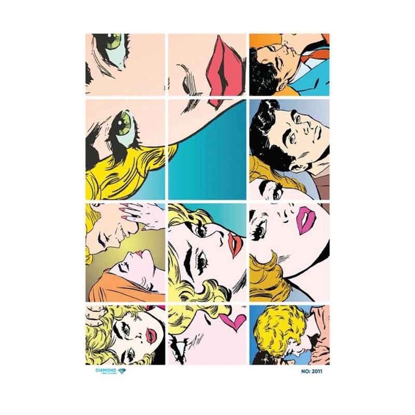 ديكوباج ورق الأرز الماسي 2011