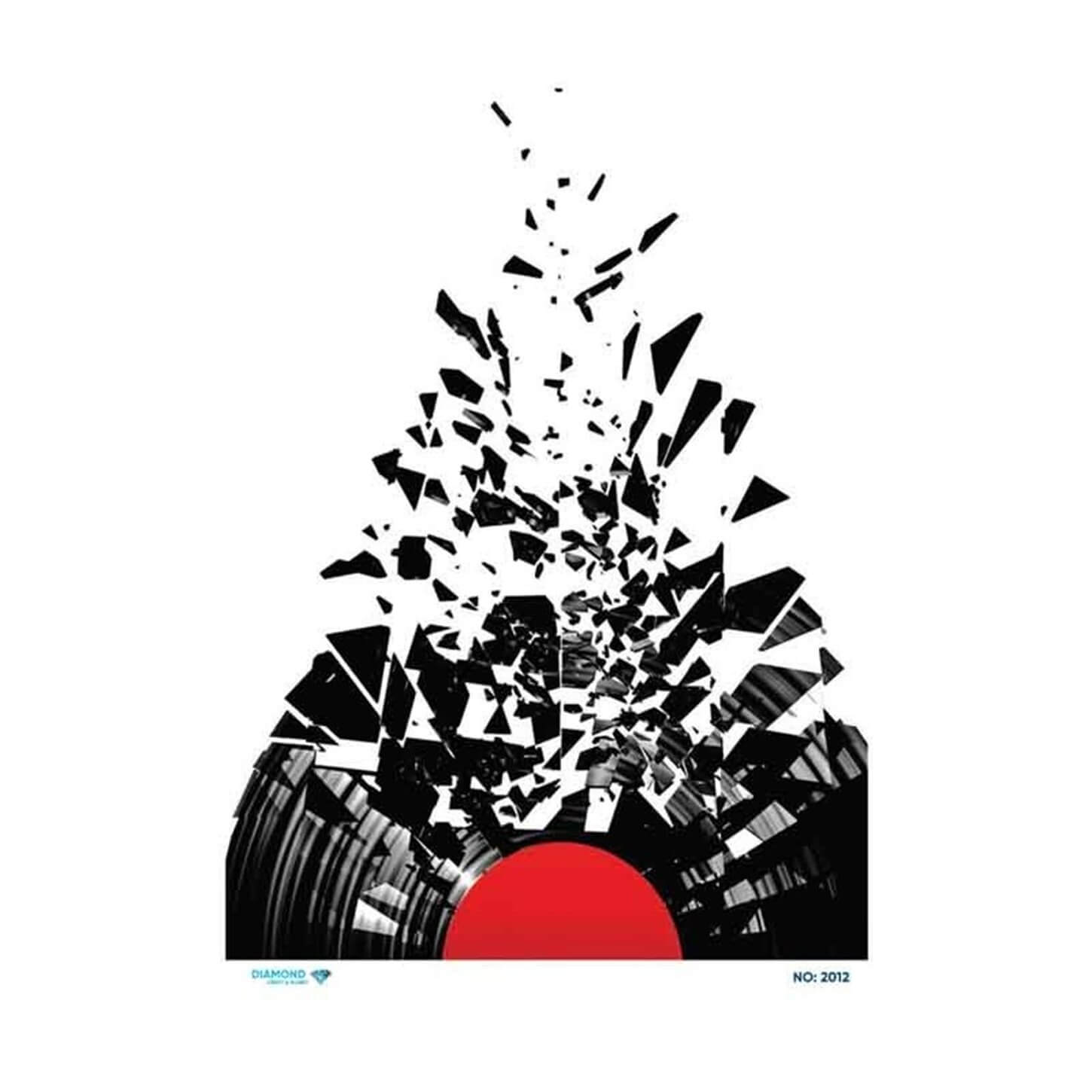 ديكوباج ورق الأرز الماسي 2012