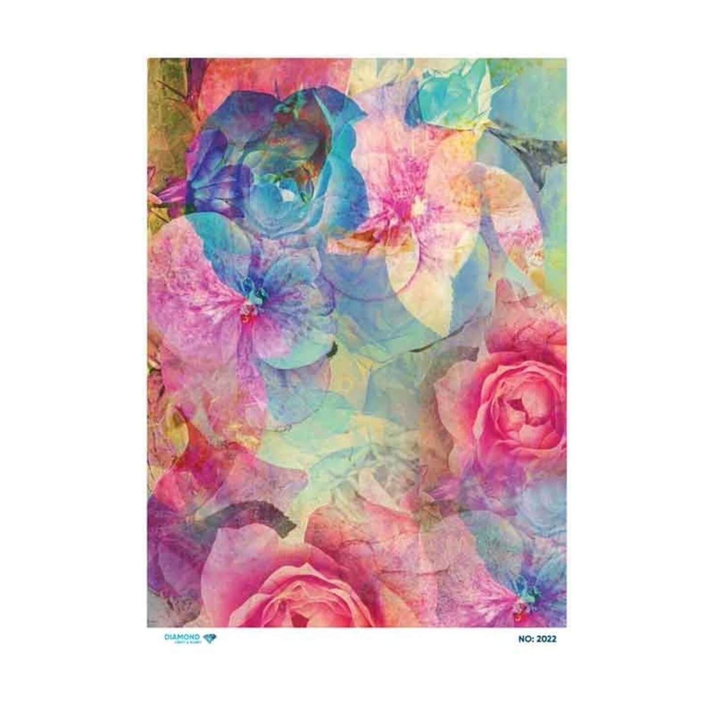 ديكوباج ورق الأرز الماسي 2022