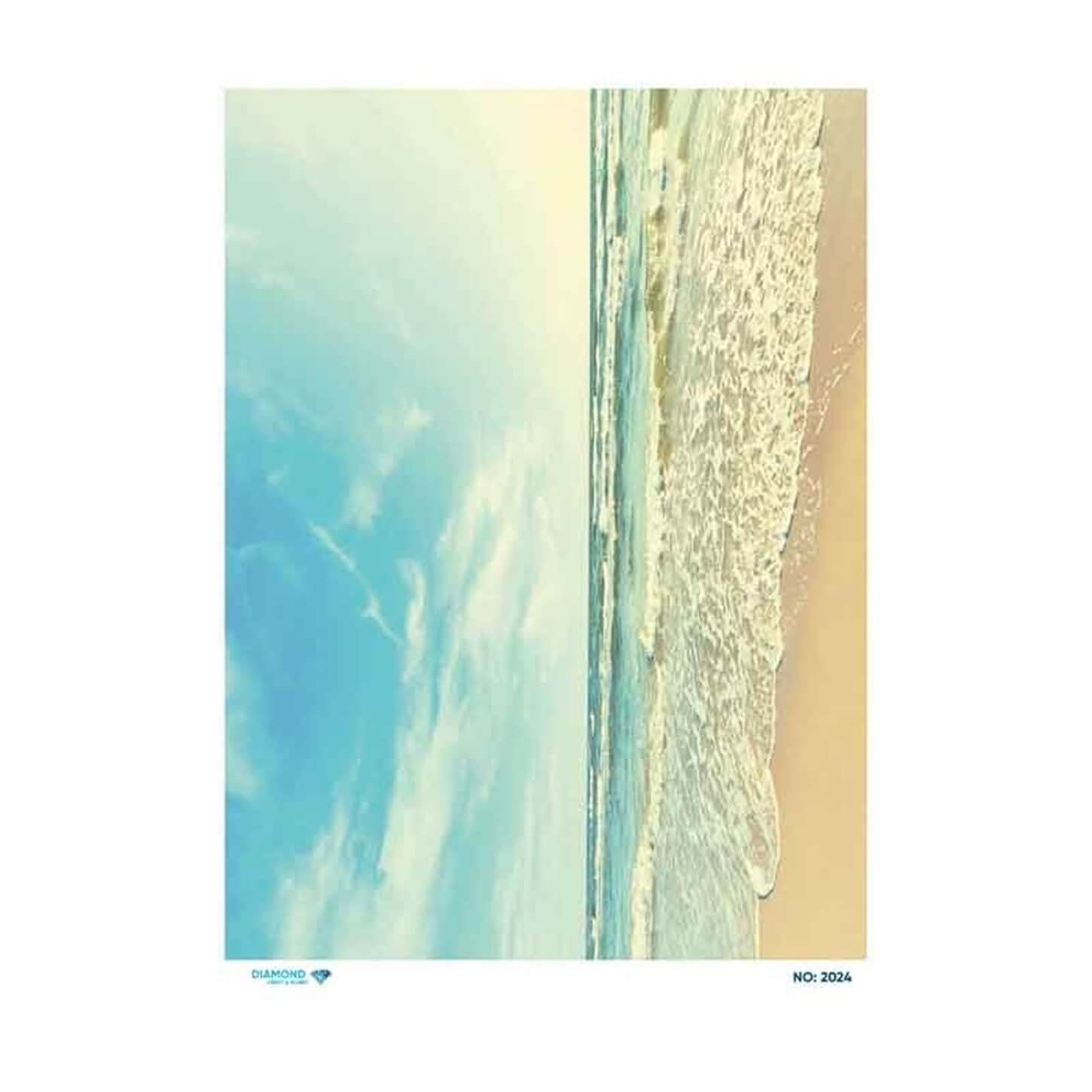 ديكوباج ورق الأرز الماسي 2024