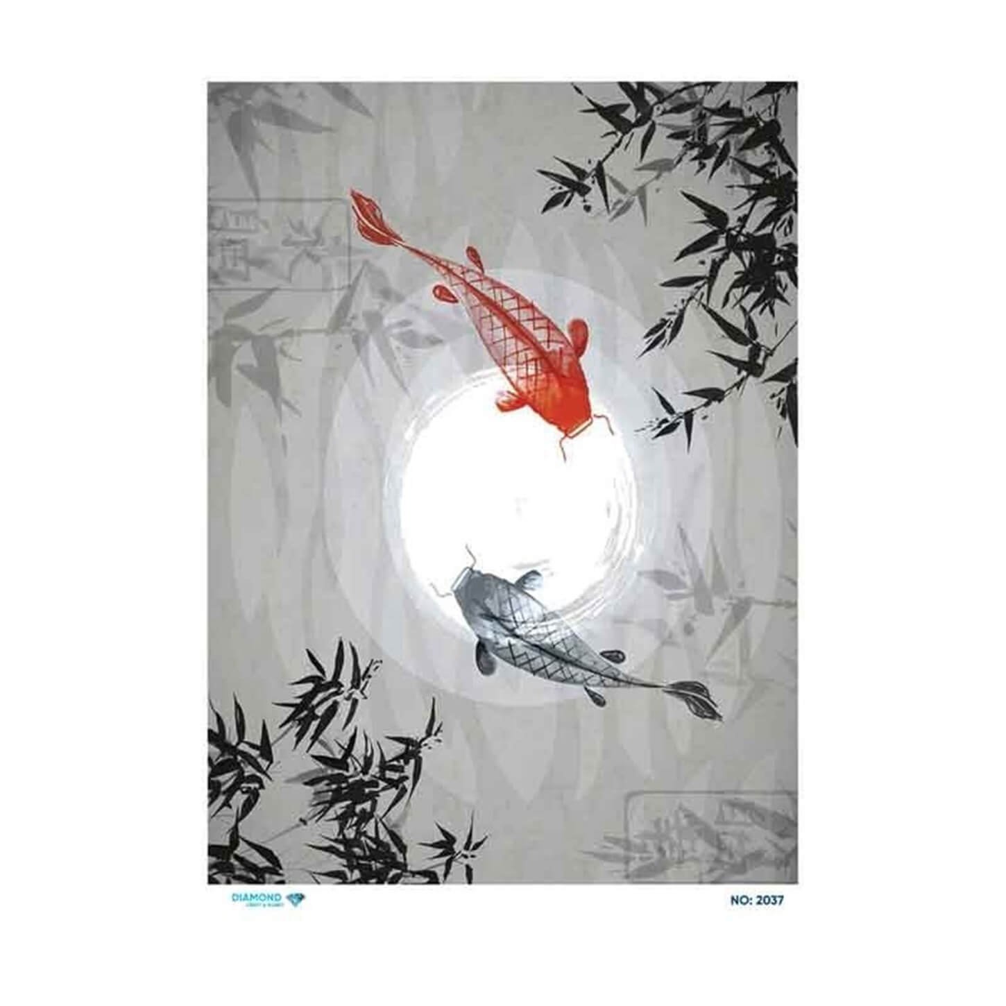 ديكوباج ورق الأرز الماسي 2037