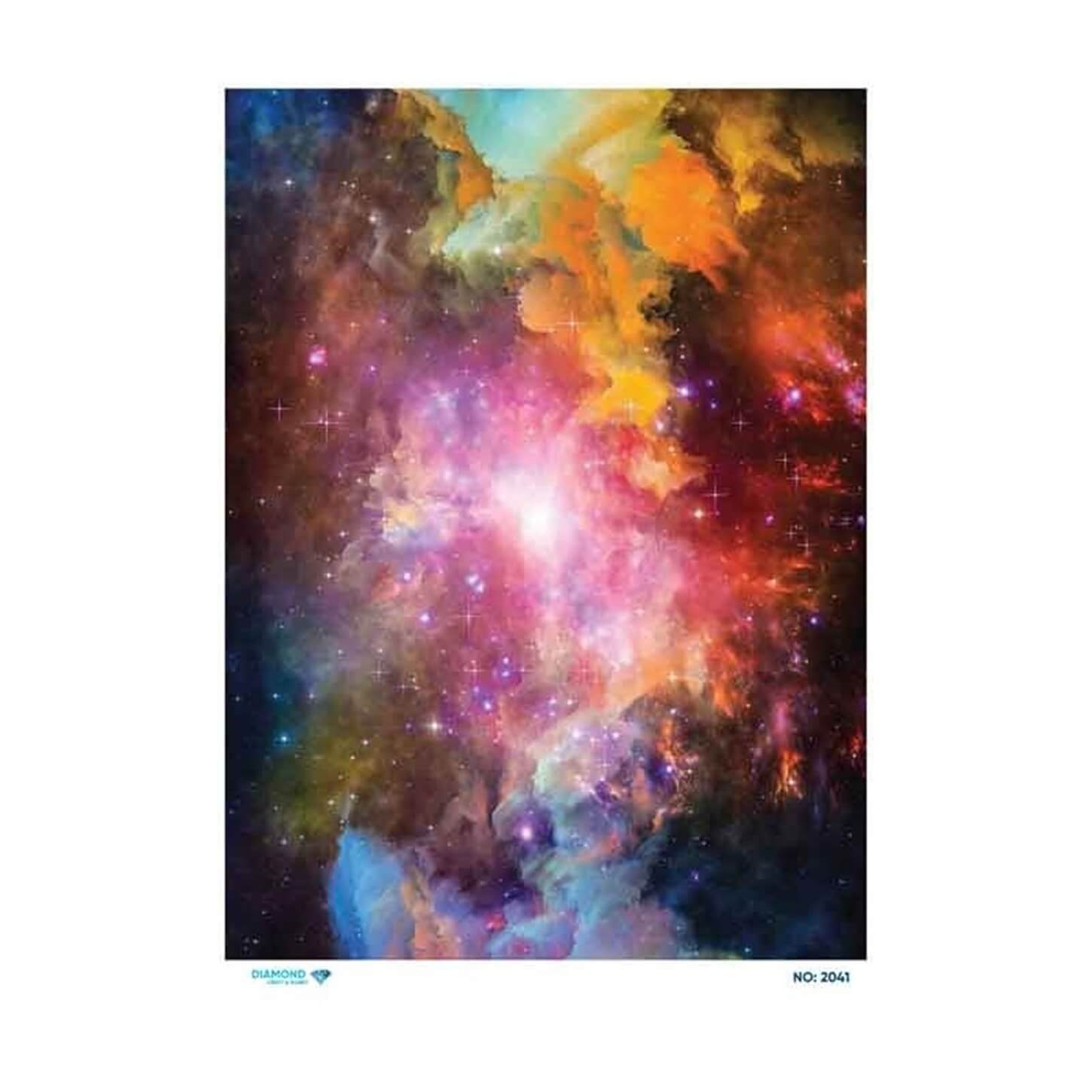 ديكوباج ورق الأرز الماسي 2041