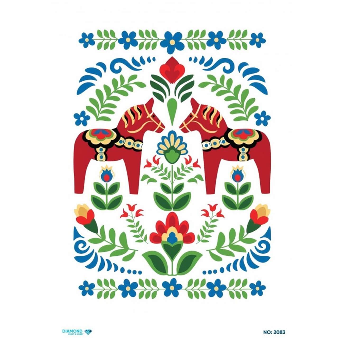 ديكوباج ورق الأرز الماسي 2083