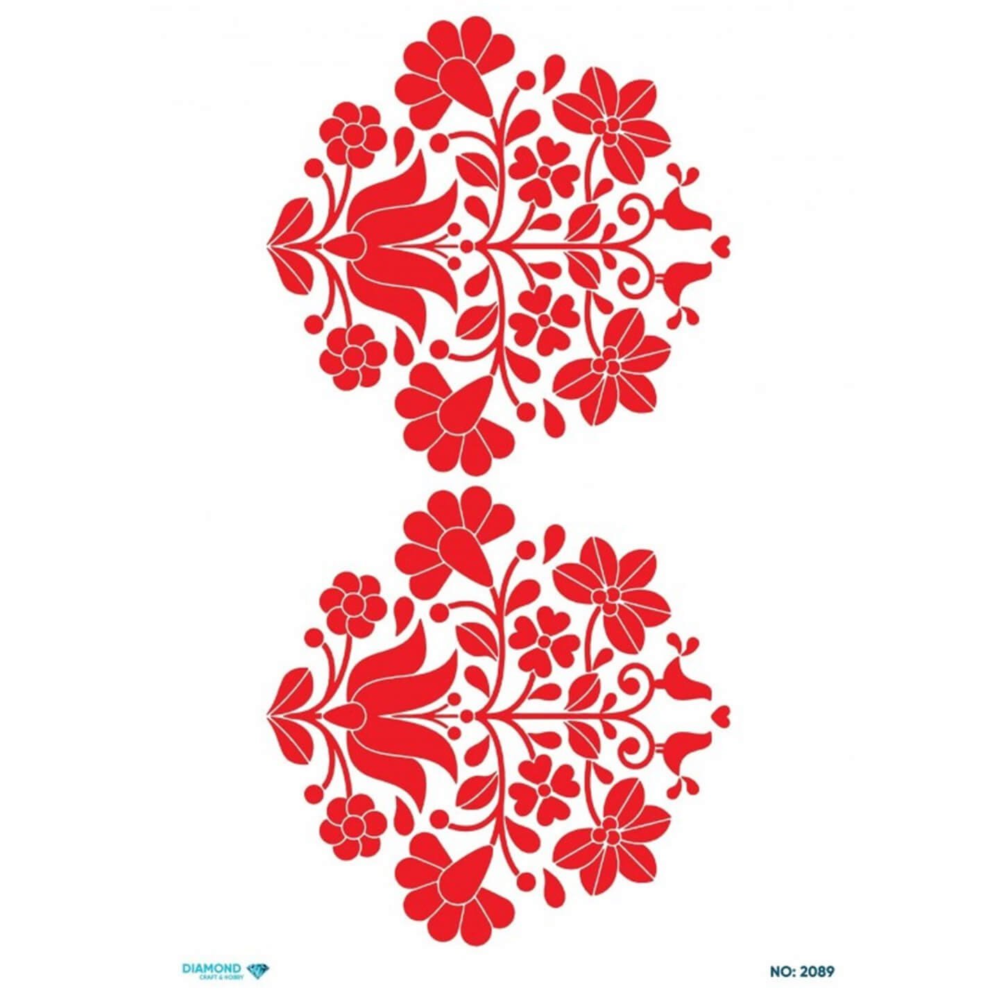 ديكوباج ورق الأرز الماسي 2089