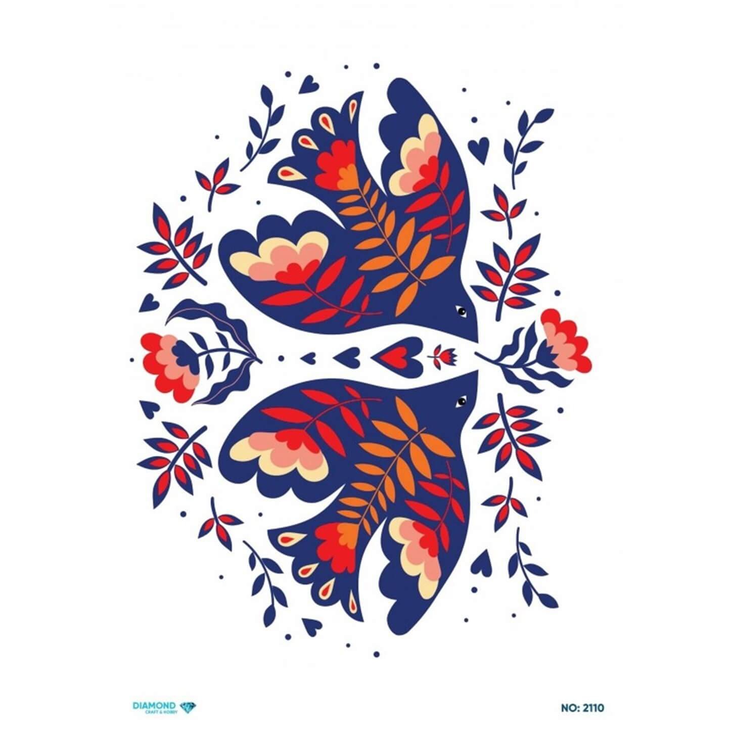 ديكوباج ورق الأرز الماسي 2110