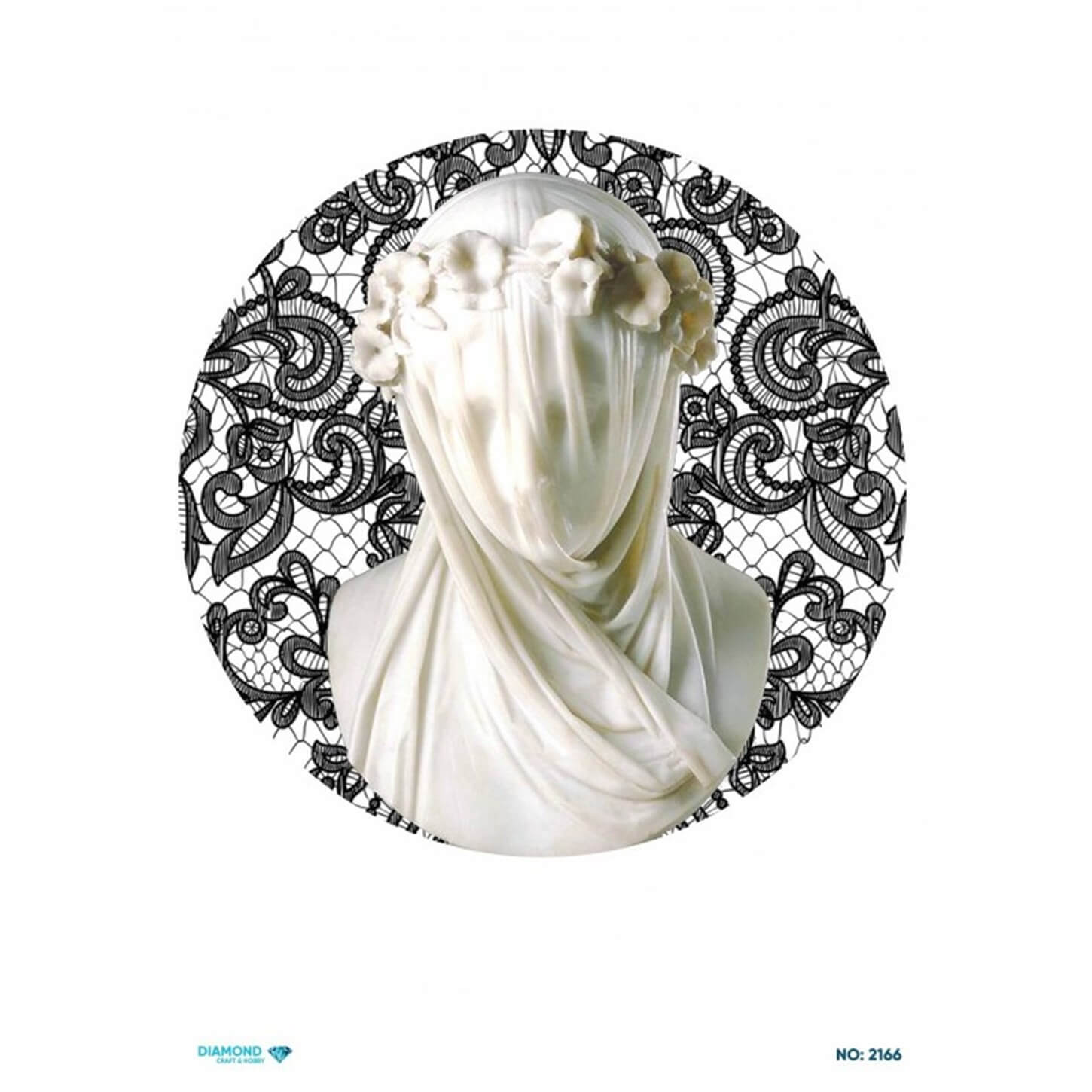 ديكوباج ورق الأرز الماسي 2166