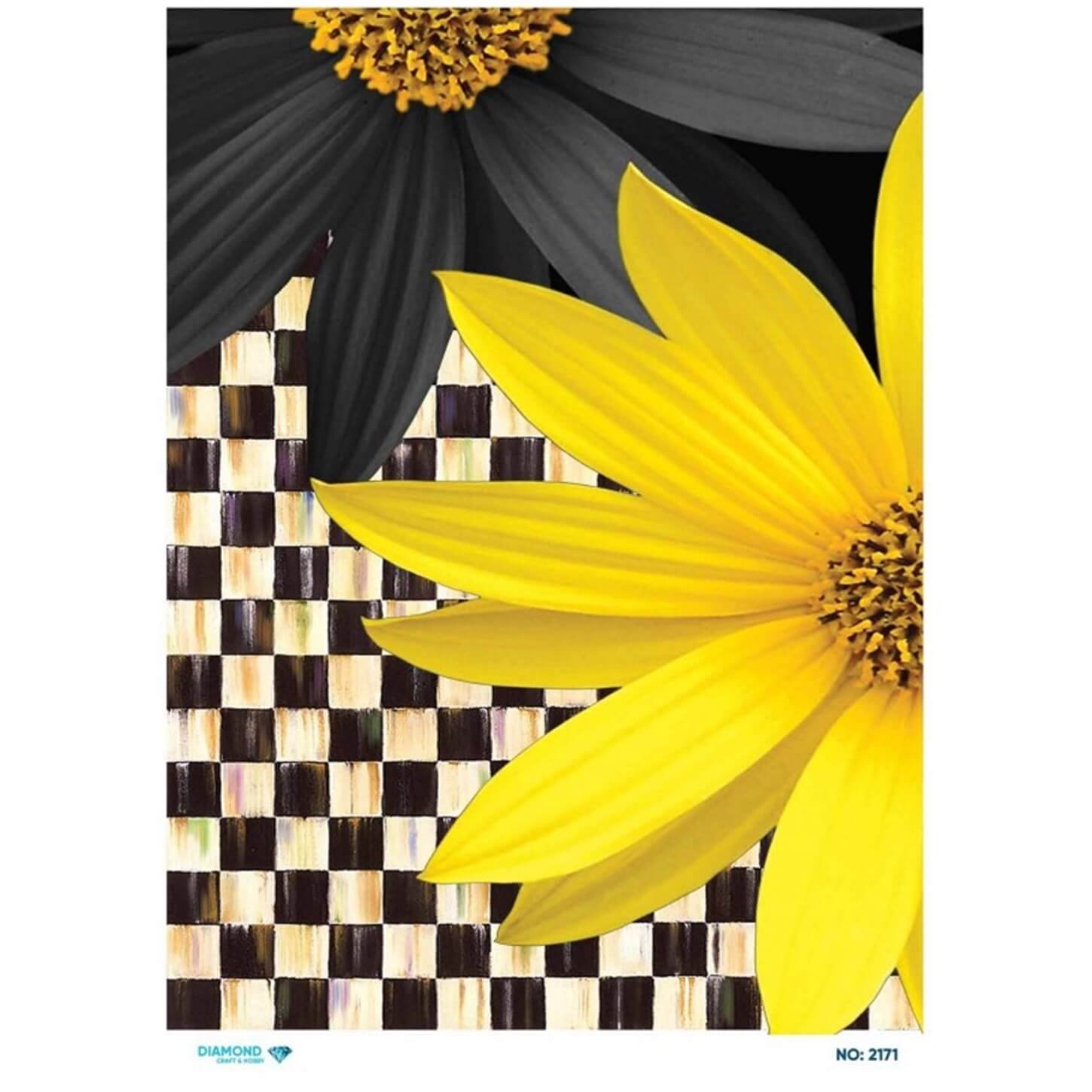 ديكوباج ورق الأرز الماسي 2171