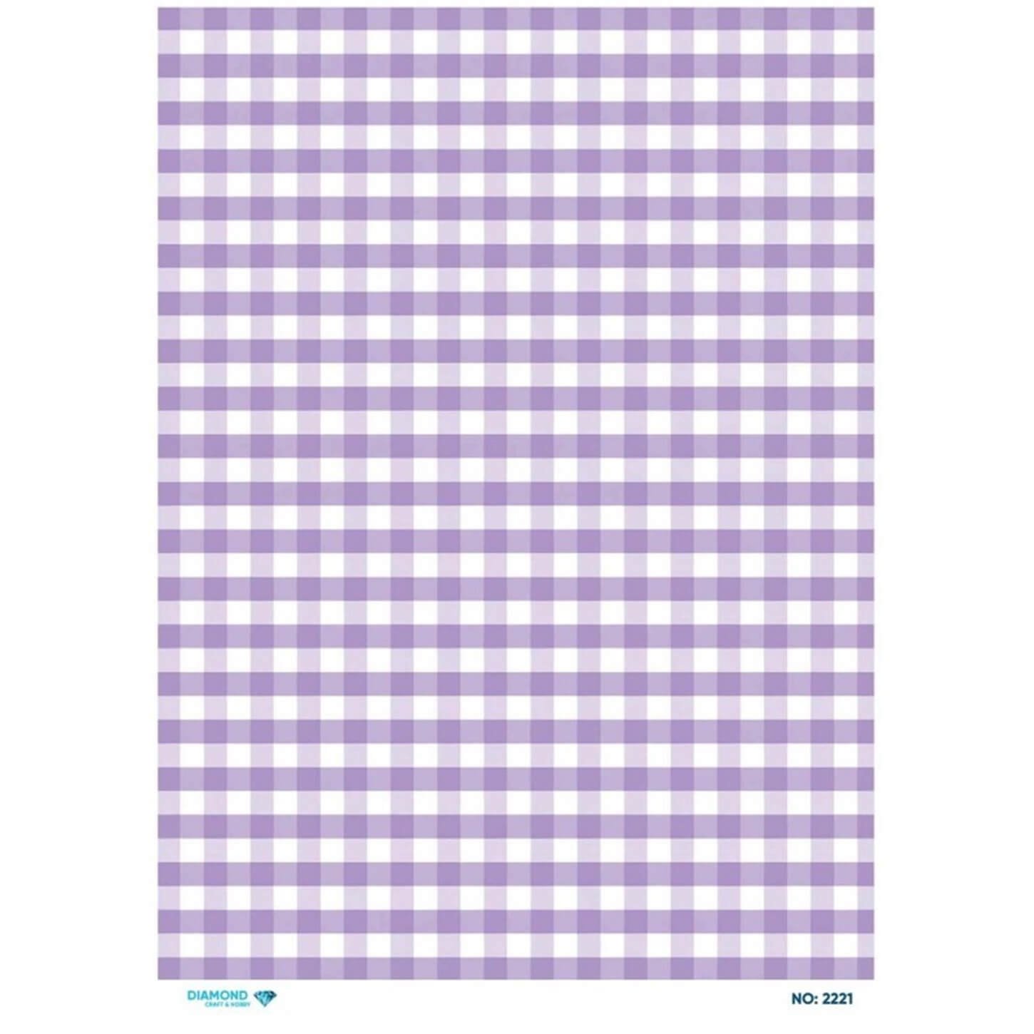 ديكوباج ورق الأرز الماسي 2221