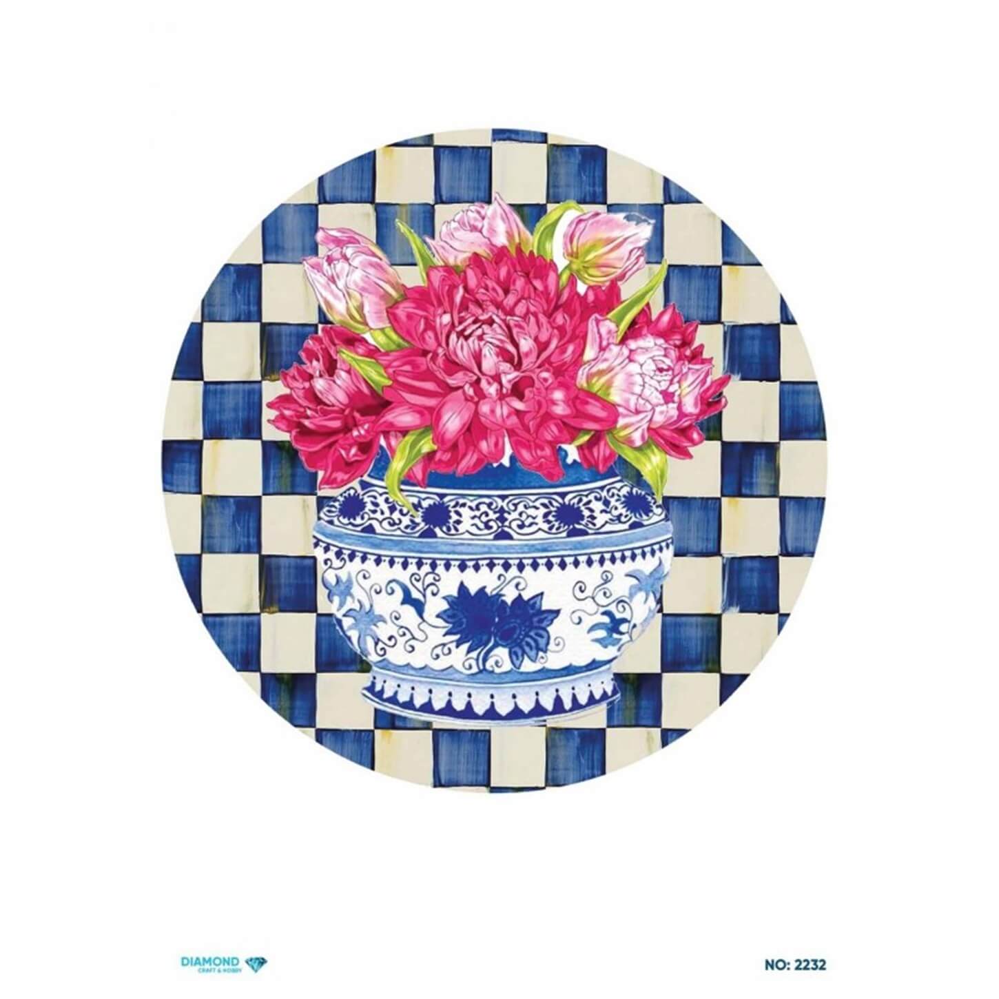 ديكوباج ورق الأرز الماسي 2232