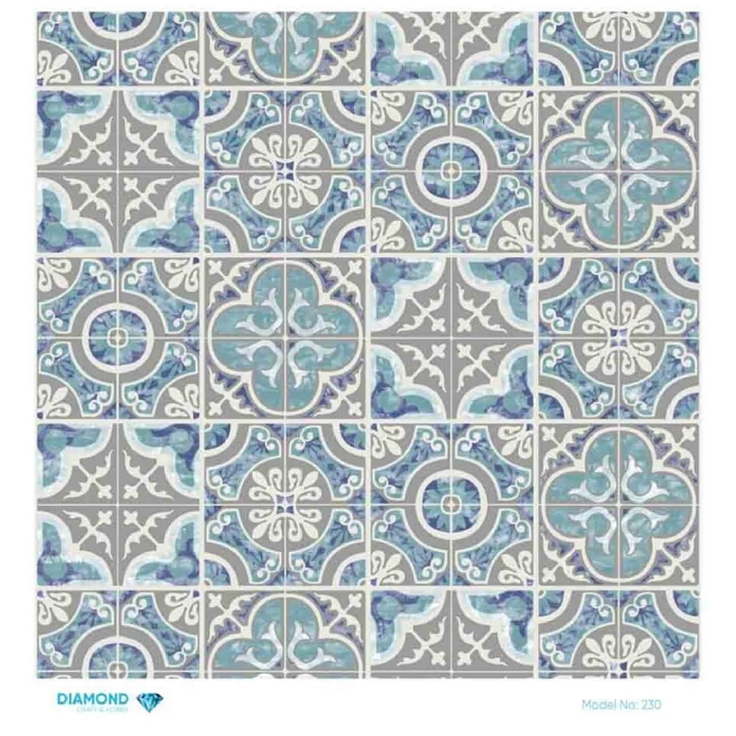 Алмазная рисовая бумага для декупажа 230