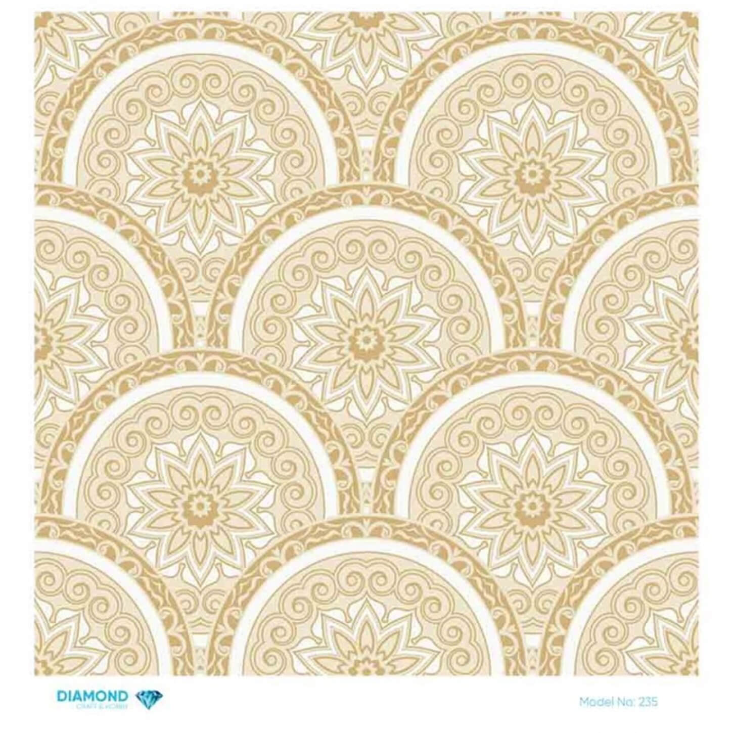 Алмазная рисовая бумага для декупажа 235