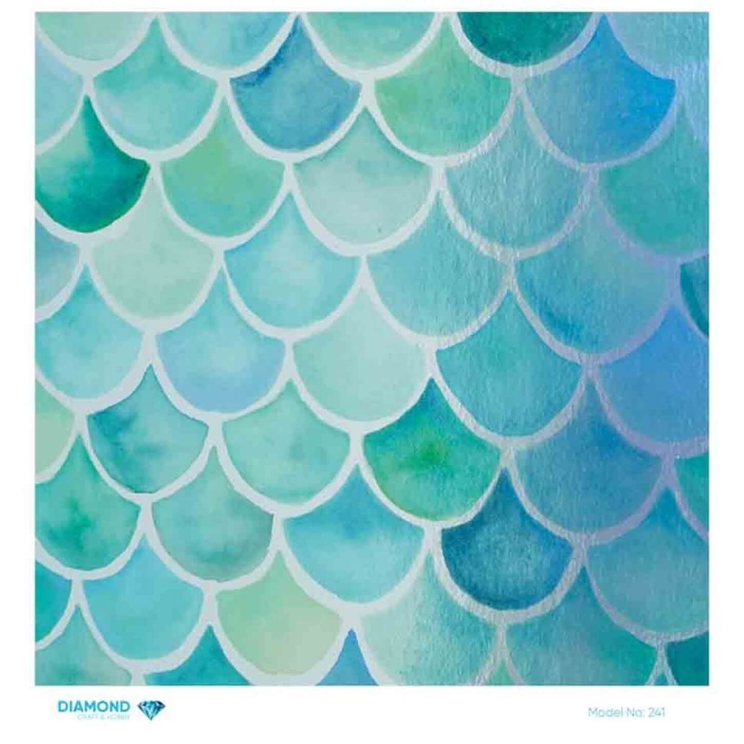 ديكوباج ورق الأرز الماسي 241