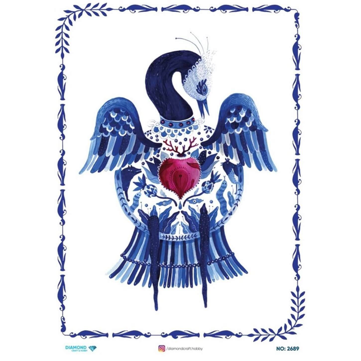 ديكوباج ورق الأرز الماسي 2689