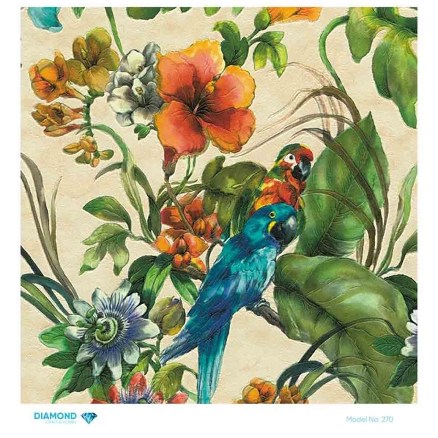 Алмазная рисовая бумага для декупажа 270