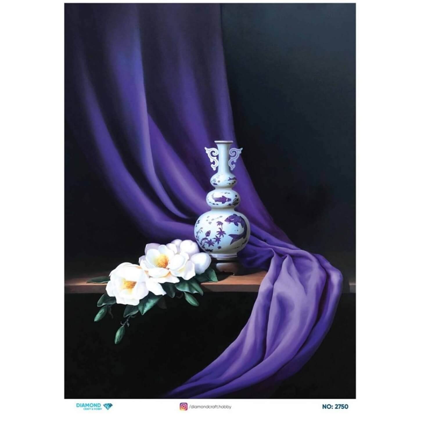 ديكوباج ورق الأرز الماسي 2750