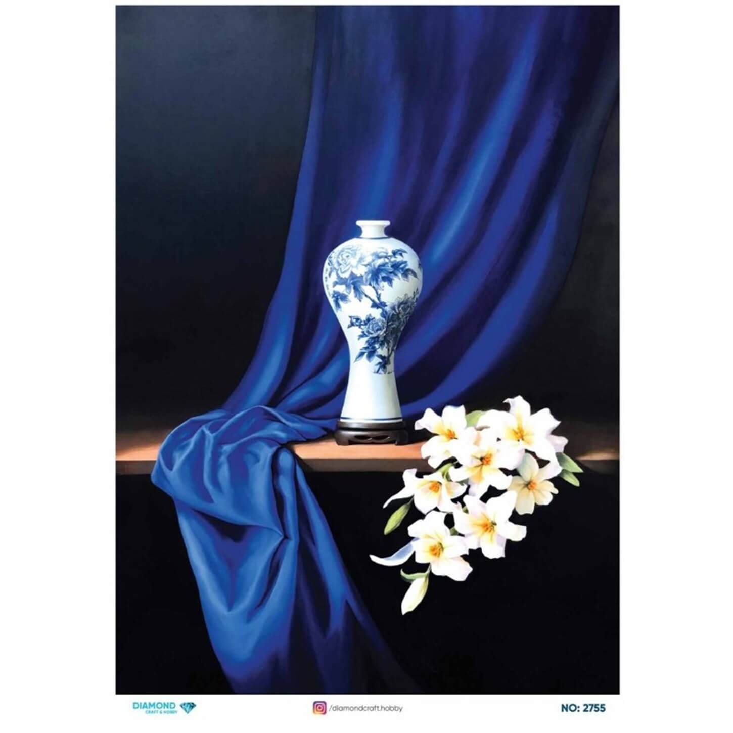 ديكوباج ورق الأرز الماسي 2755