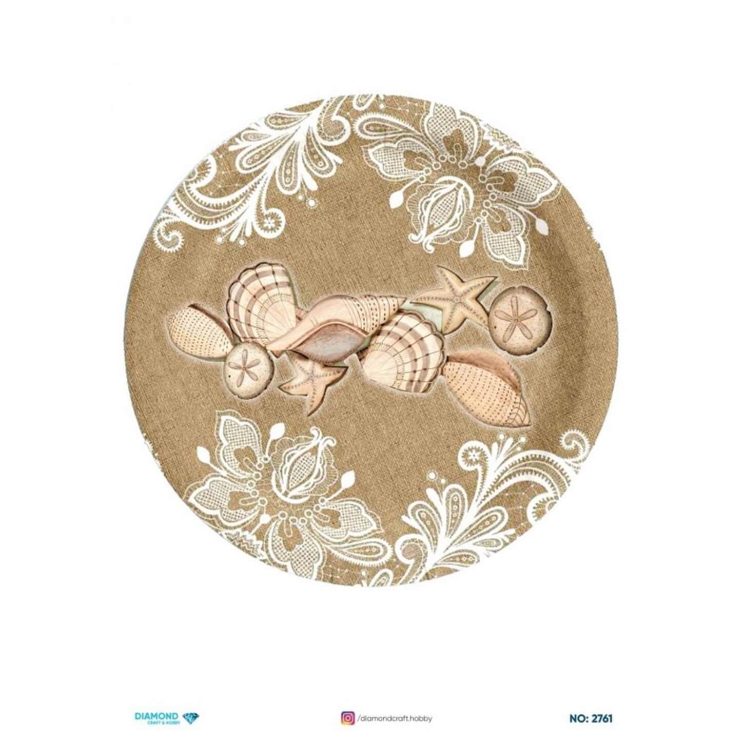 ديكوباج ورق الأرز الماسي 2761