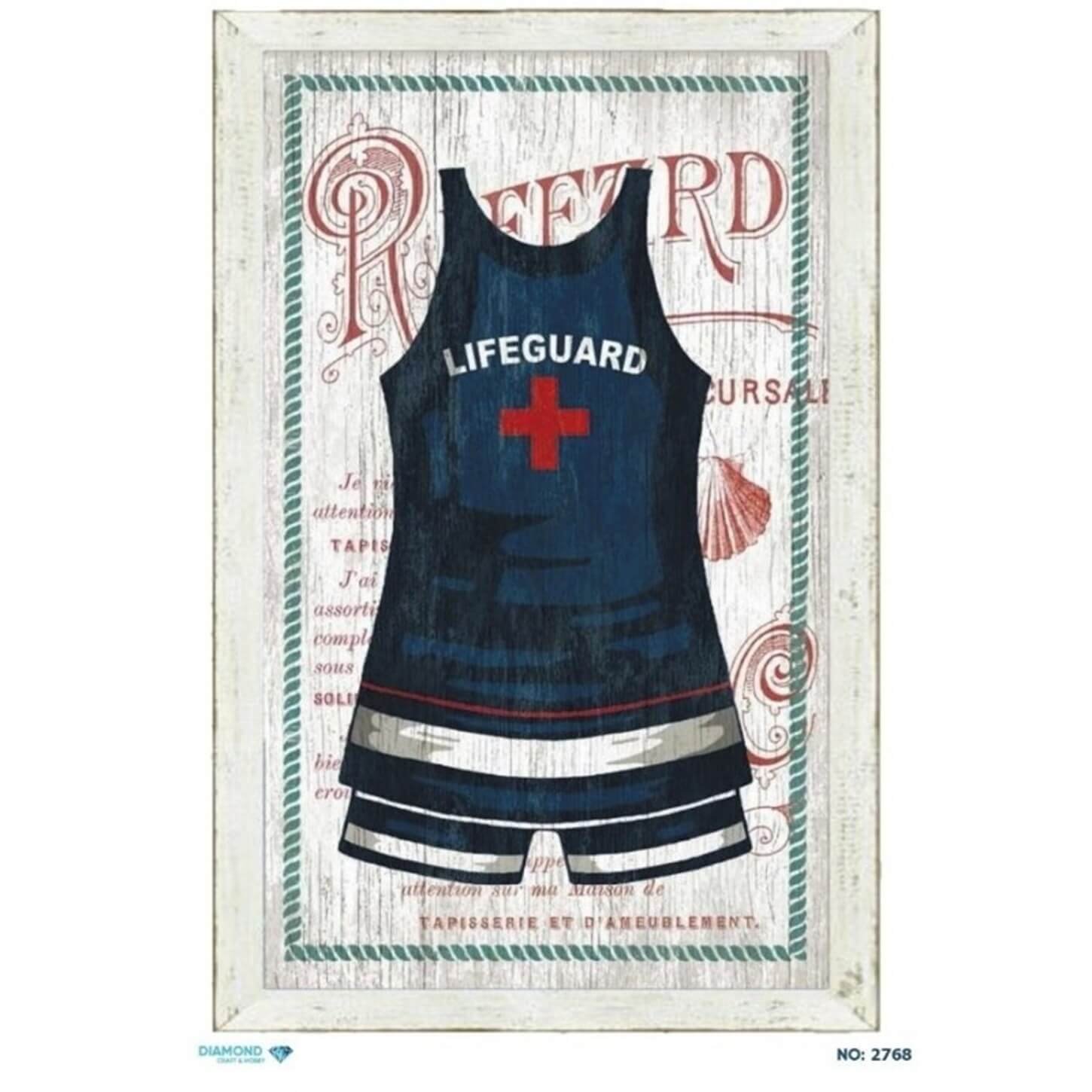 ديكوباج ورق الأرز الماسي 2768