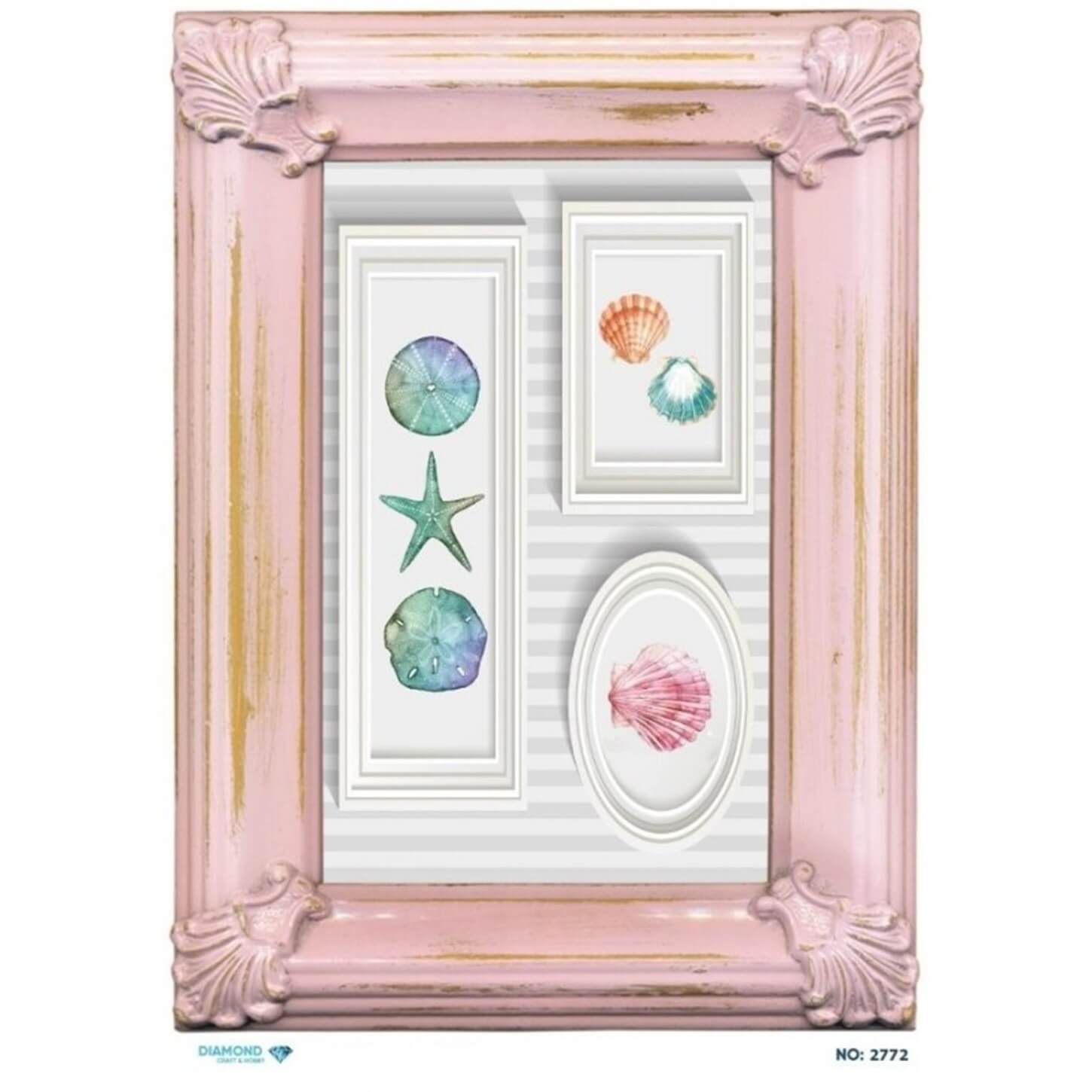 ديكوباج ورق الأرز الماسي 2772