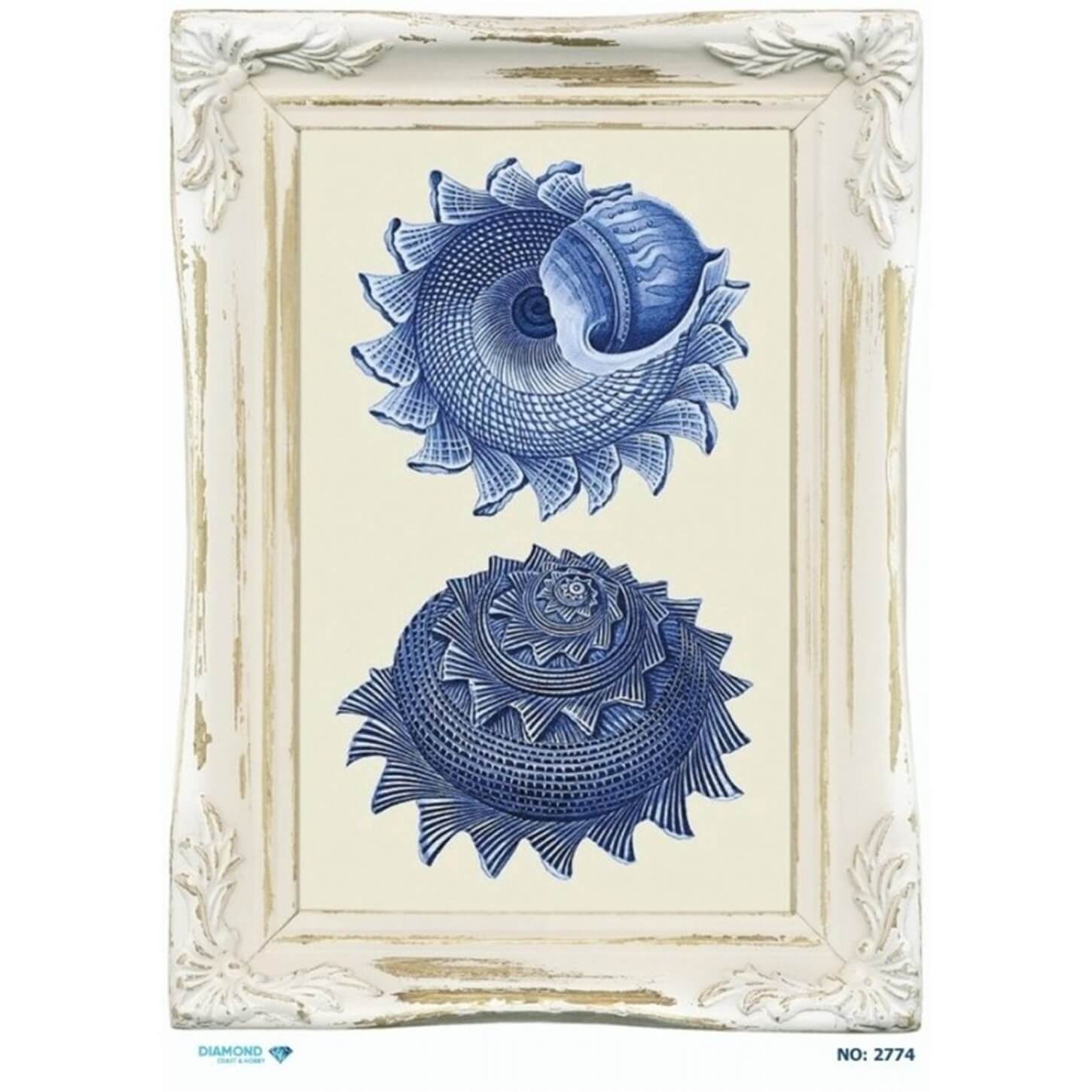 ديكوباج ورق الأرز الماسي 2774