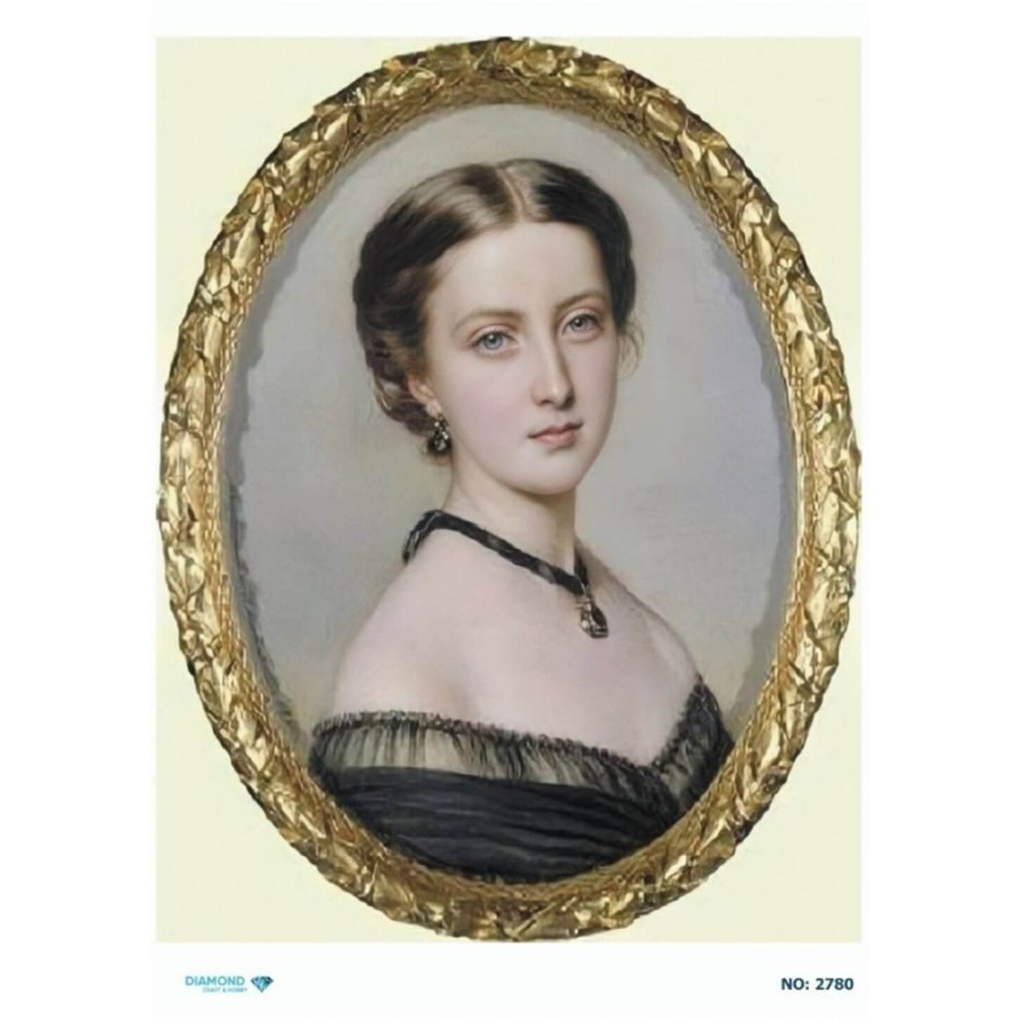 ديكوباج ورق الأرز الماسي 2780