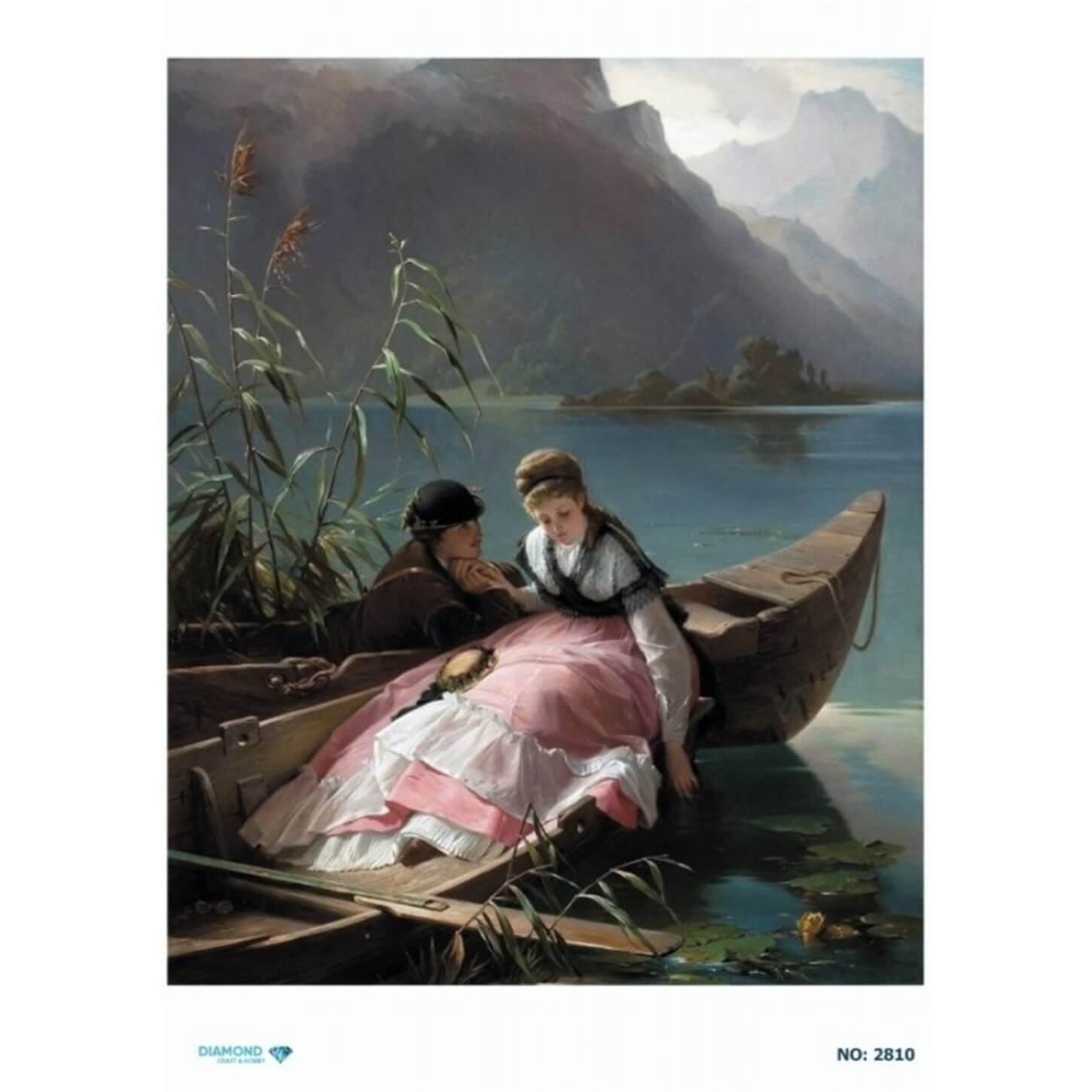 ديكوباج ورق الأرز الماسي 2810