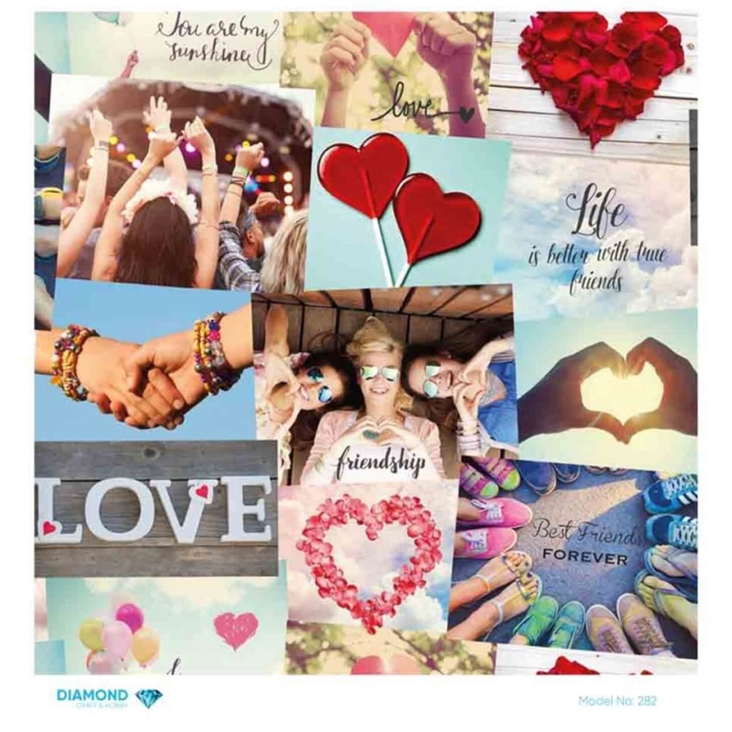 Декупаж рисовой бумагой ромб 282