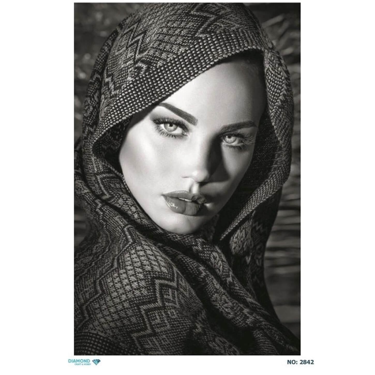 ديكوباج ورق الأرز الماسي 2842