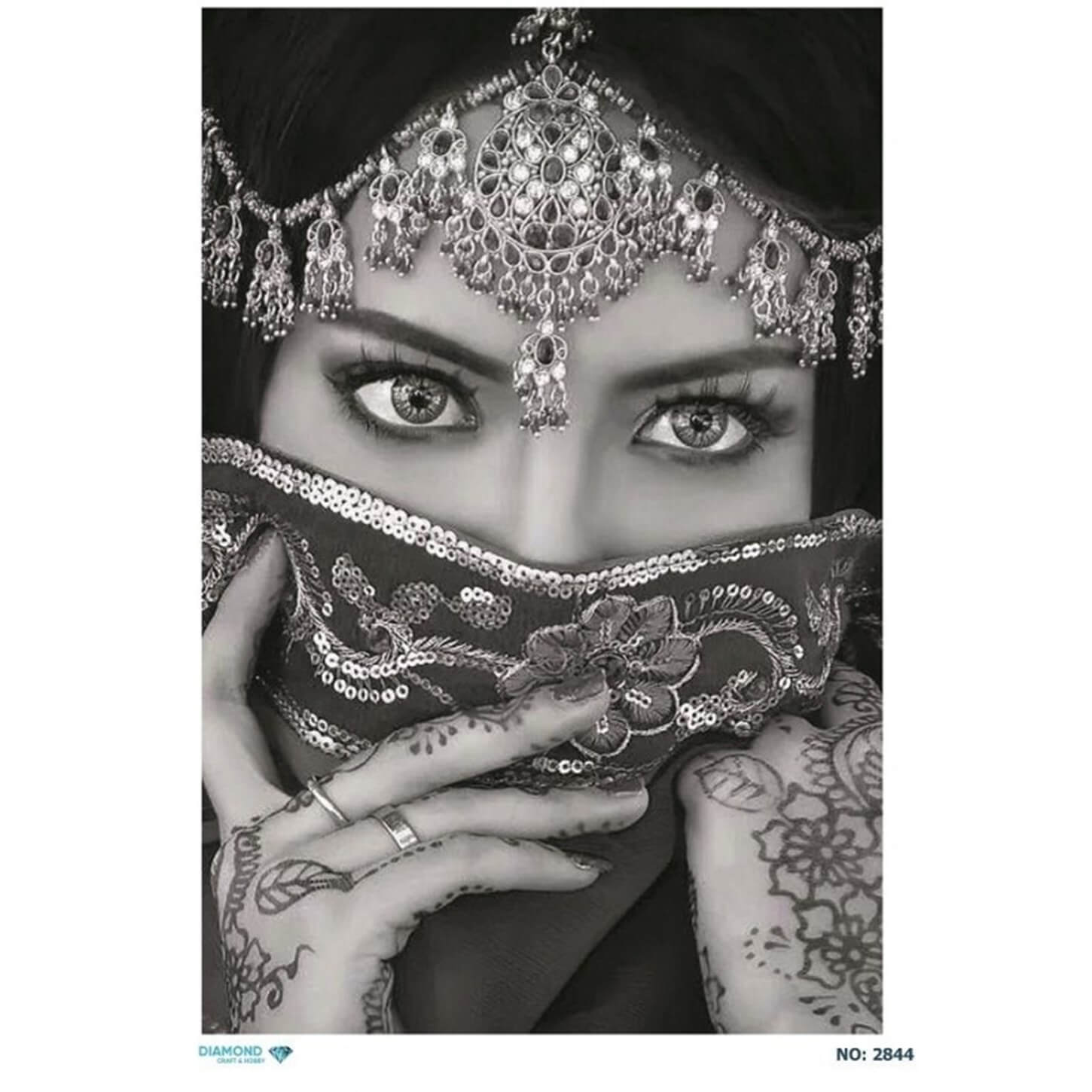 ديكوباج ورق الأرز الماسي 2844