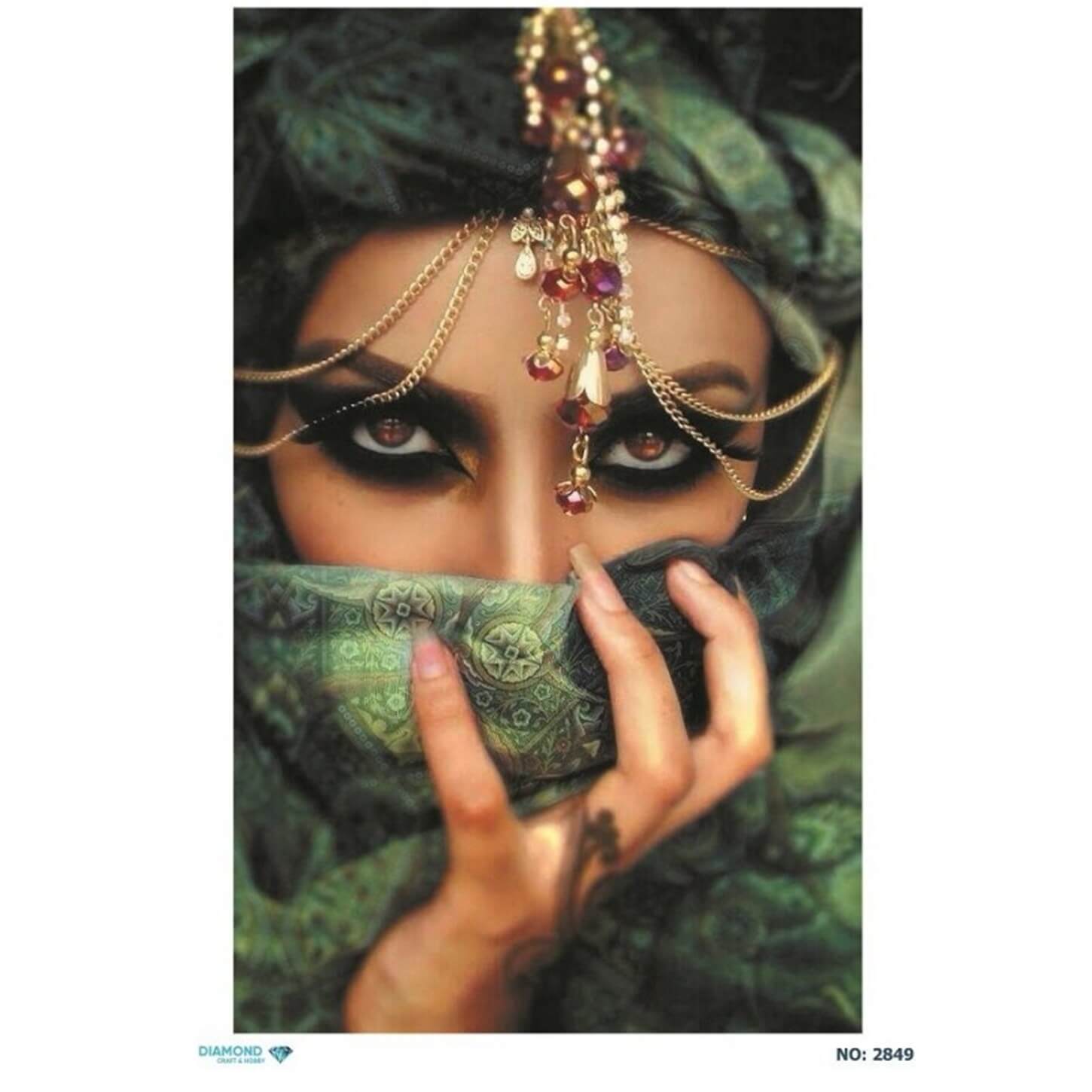 ديكوباج ورق الأرز الماسي 2849