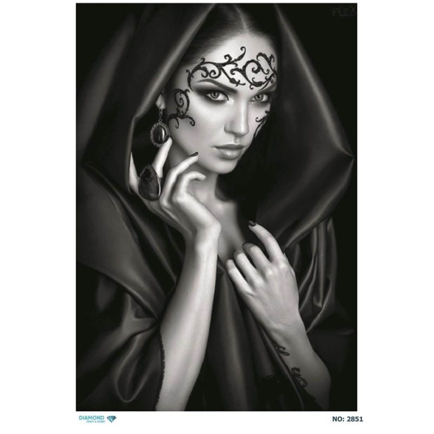 ديكوباج ورق الأرز الماسي 2851