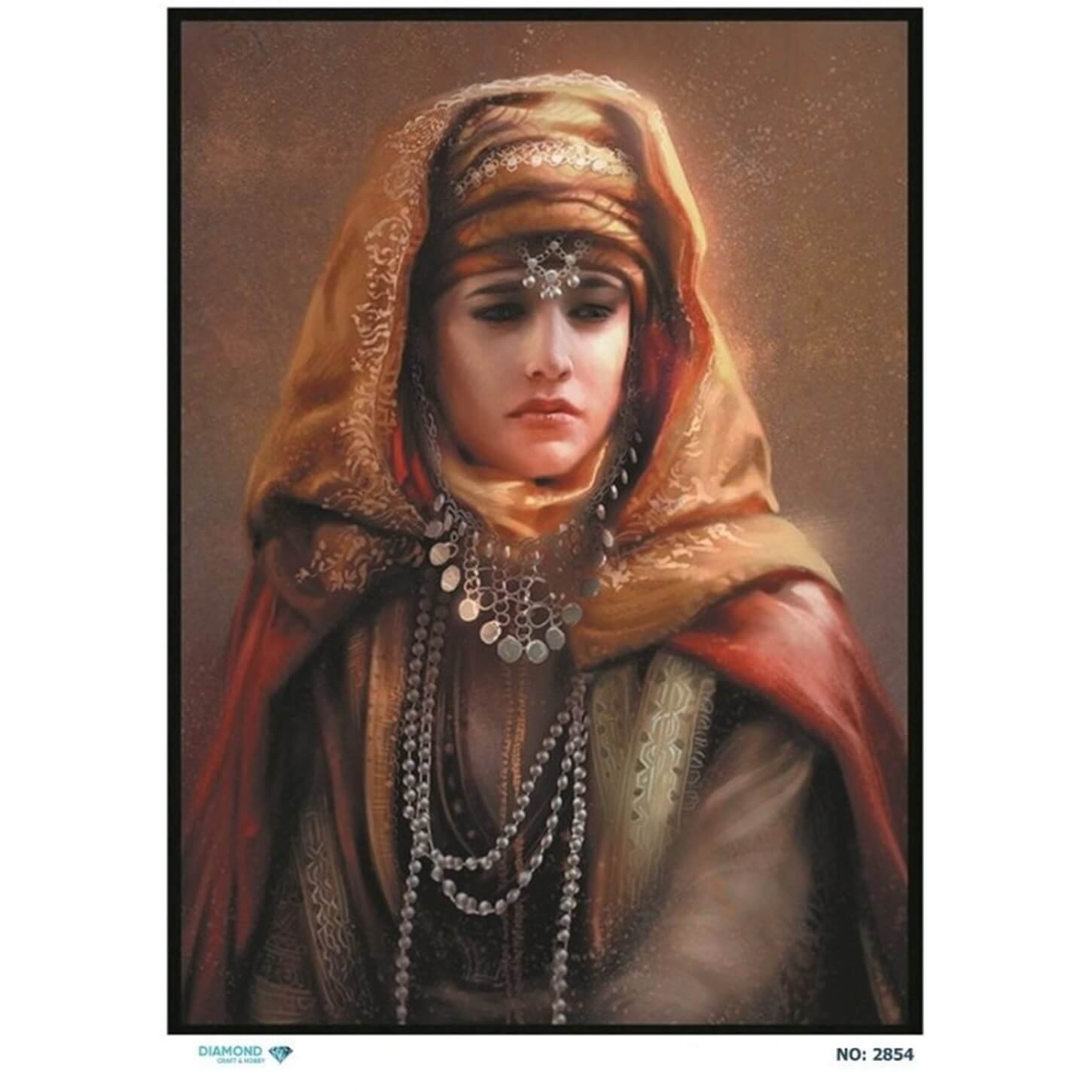 ديكوباج ورق الأرز الماسي 2854